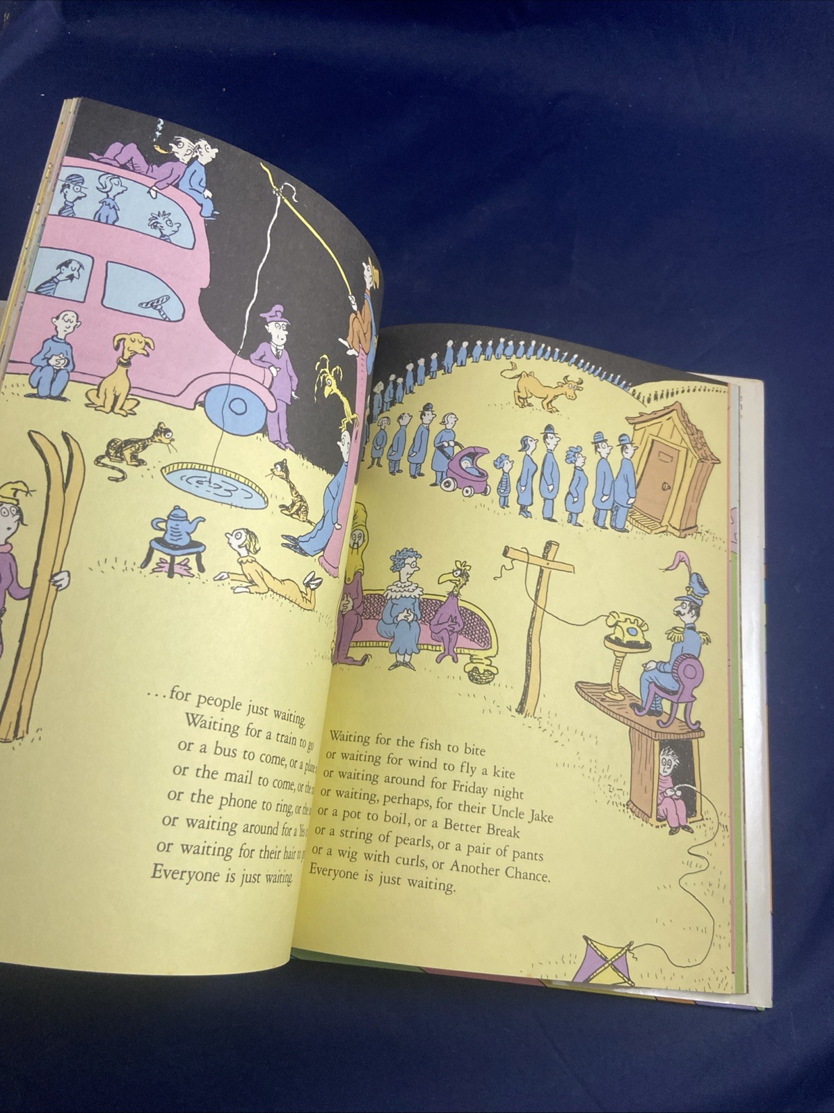 OH, THE PLACES YOU’LL GO! Dr. Seuss Suess 1990 HC/DJ 1st Edition 1st Printing!