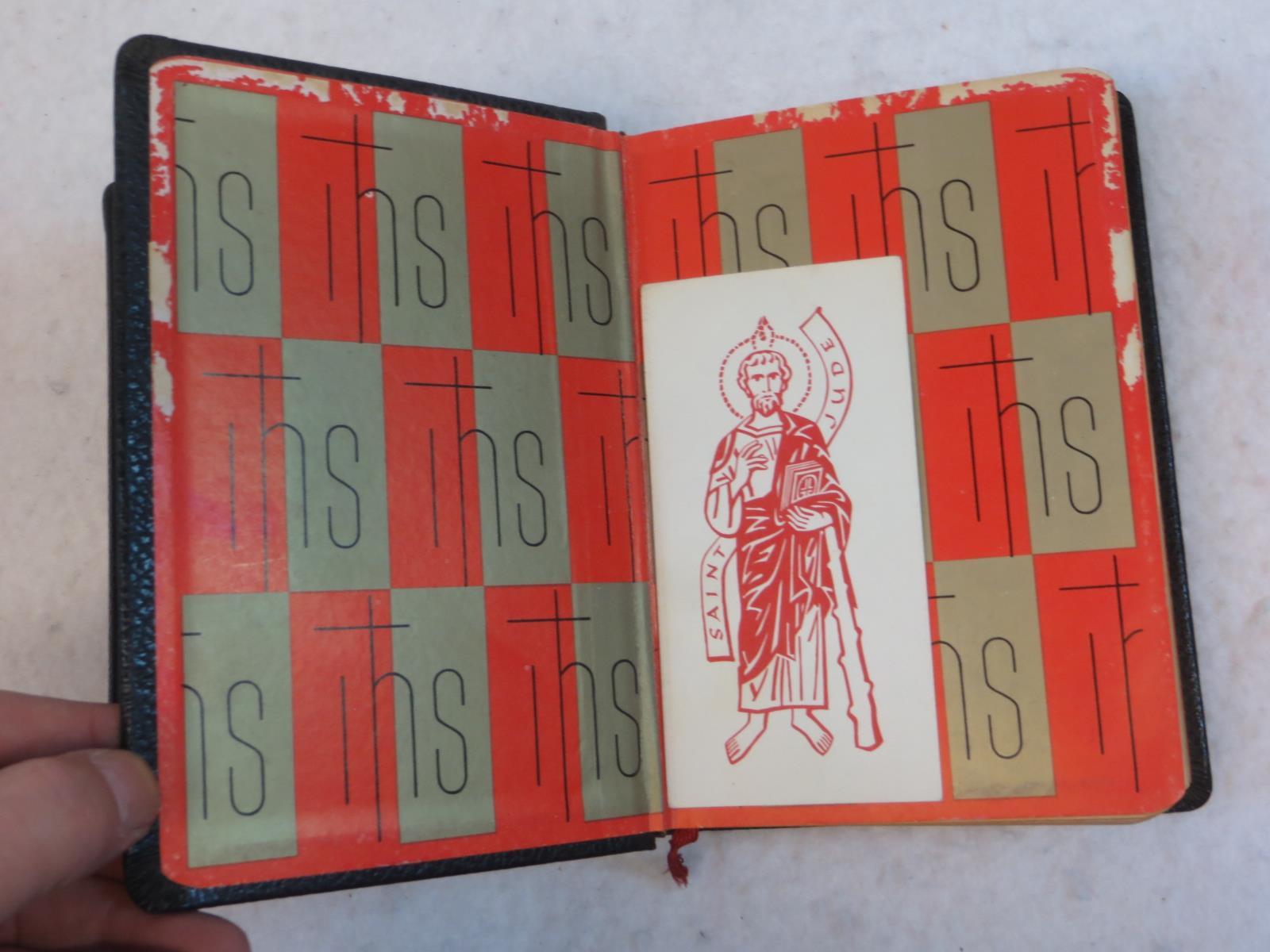 Lot 2 THE LIFE OF CHRIST & THE CATHOLIC MISSAL 1958 The Catholic Press Leather