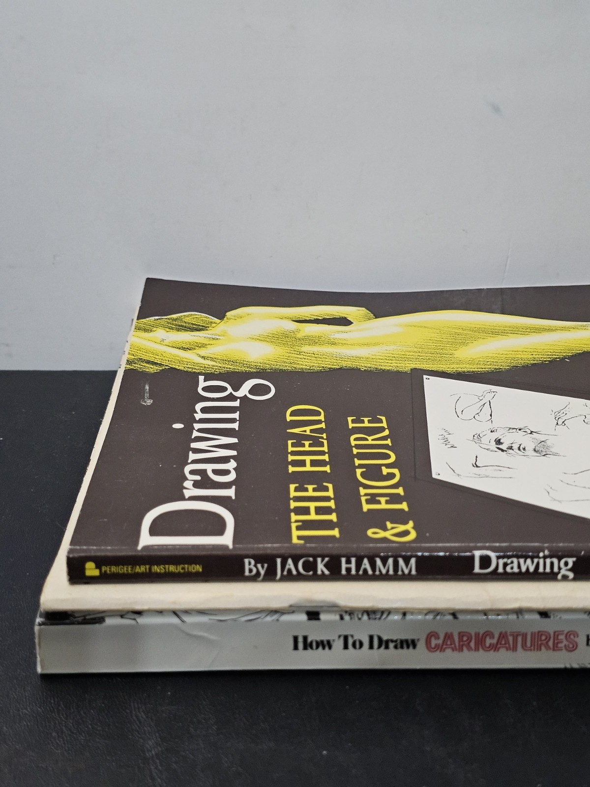 Lot Of 3 PB Drawing Books – How To Draw Caricatures / Draw The Human Head / Etc