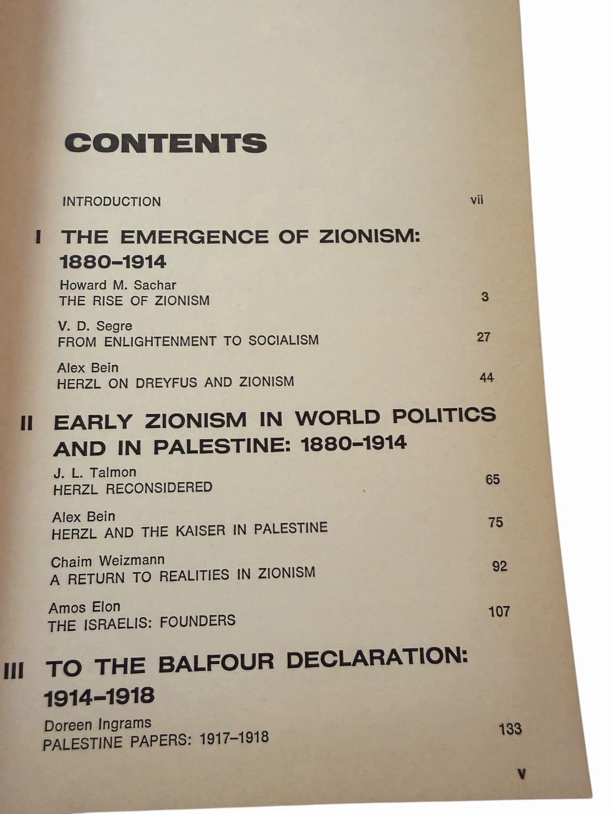The Zionist Movement in Palestine and World Politics N. Gordon Levin PB 1974