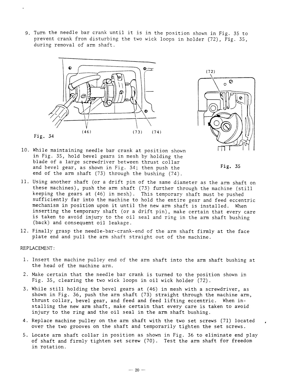 SINGER 191D Sewing Machine Service Manual STEEL BINDER – PROTECTIVE COVERED