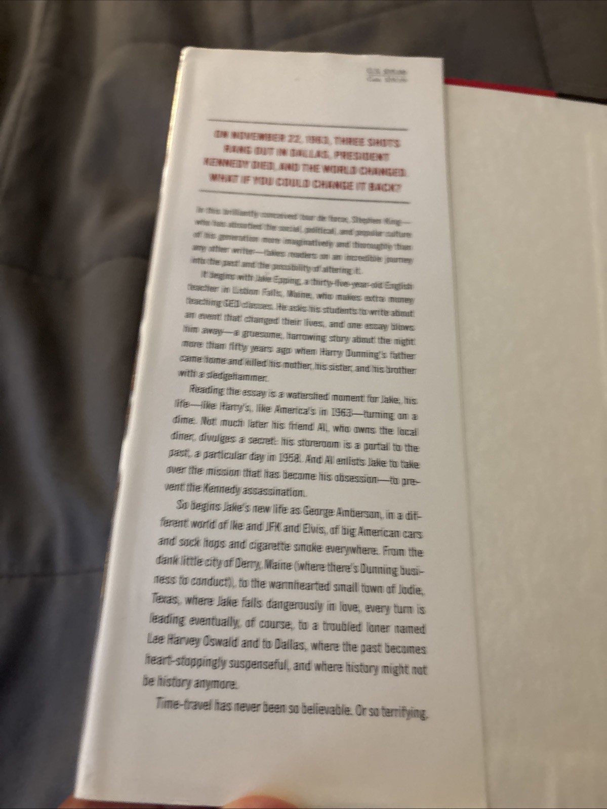 11/22/63 Stephen King (2011, Hardcover Rare First Edition 1st Print