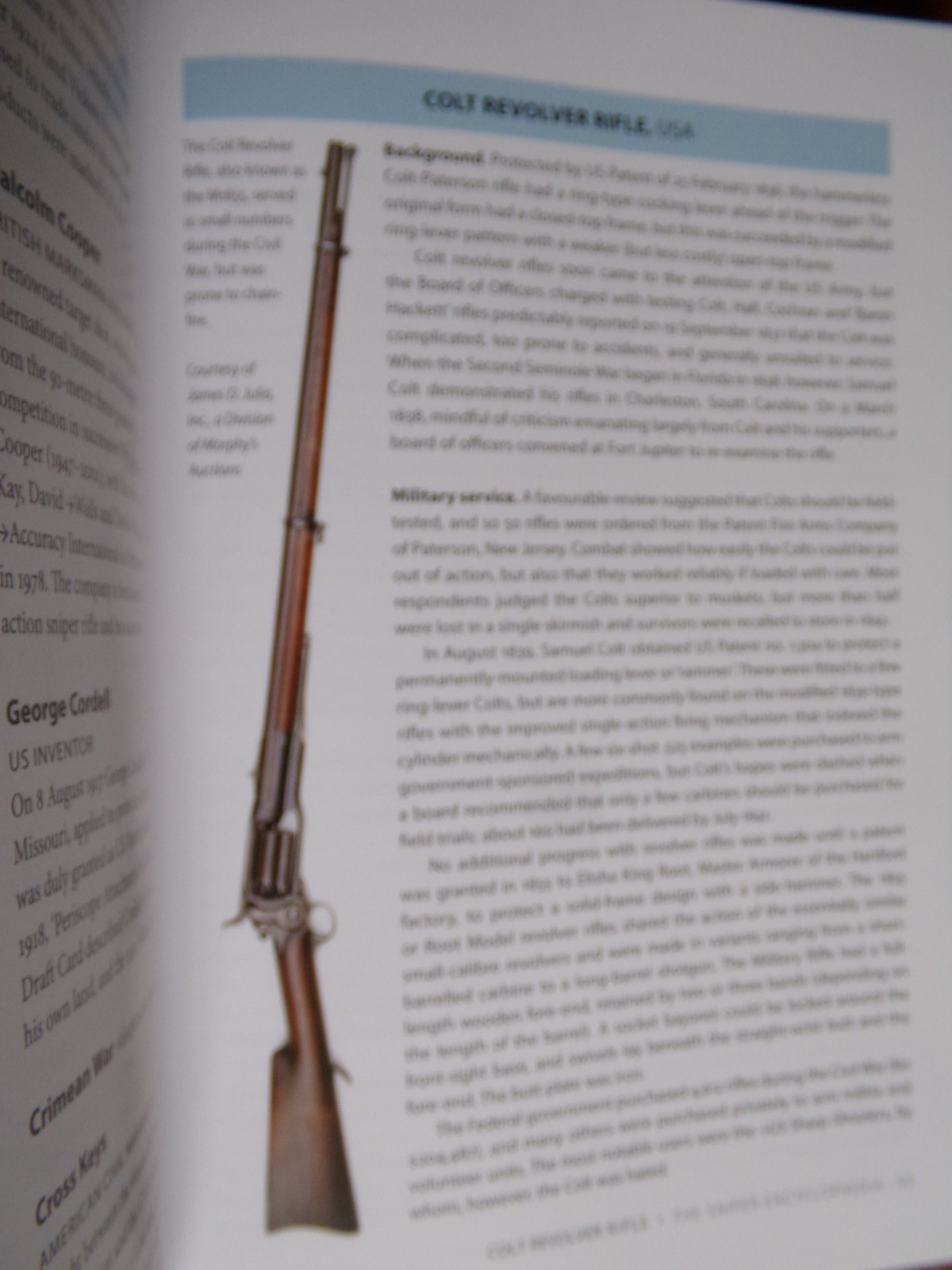 THE SNIPER ENCYCLOPAEDIA, An A–Z Guide to World Sniping, John Walter,
