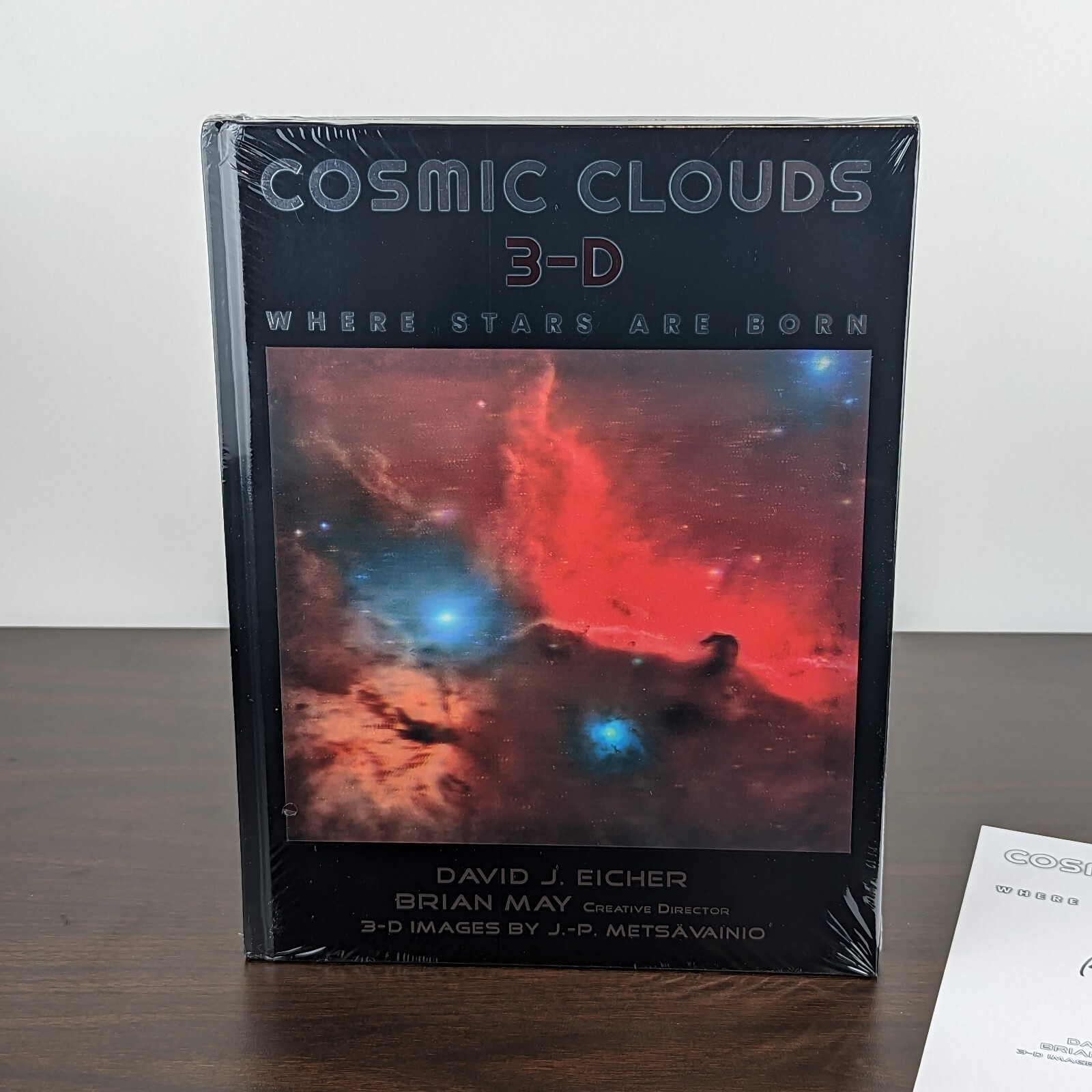 COSMIC CLOUDS 3-D Where Stars Are Born with SIGNED Bookplate by Brian May