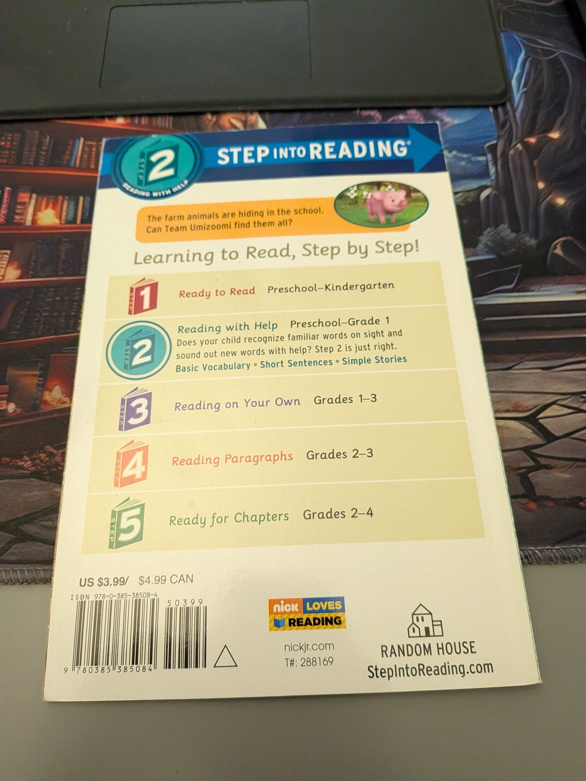 Farm Alarm! (Team Umizoomi) (Step into Reading) RARE Collectible SEE PICS