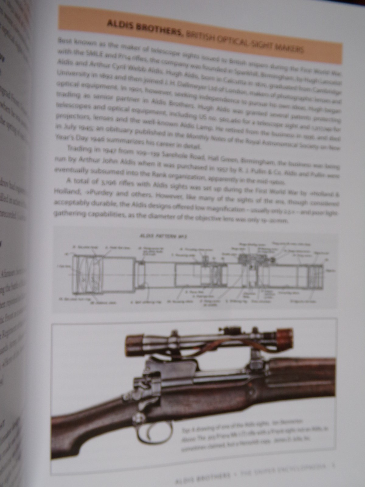 THE SNIPER ENCYCLOPAEDIA, An A–Z Guide to World Sniping, John Walter,