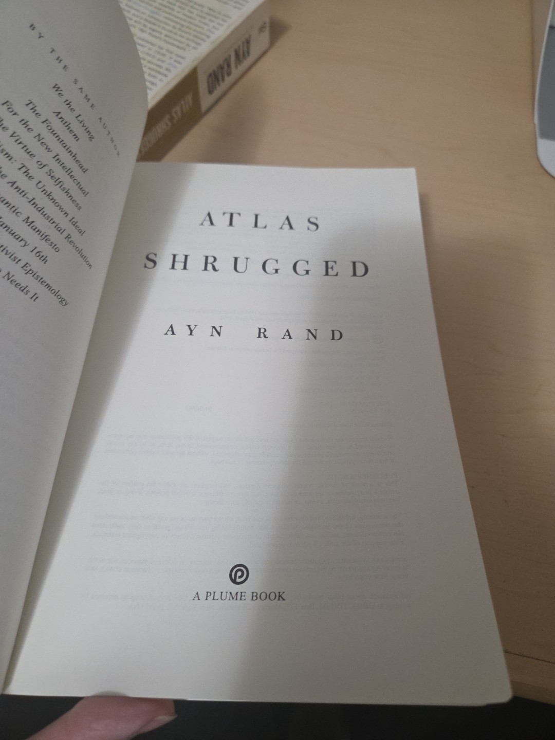 Lot Of AYN Rand books
