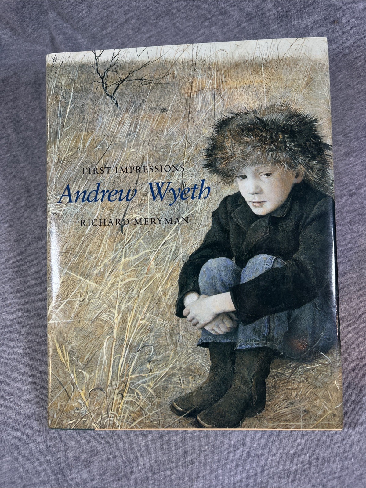 First Impressions ANDREW WYETH by Richard Meryman 1991 HC/DJ ART Awesome Cond.