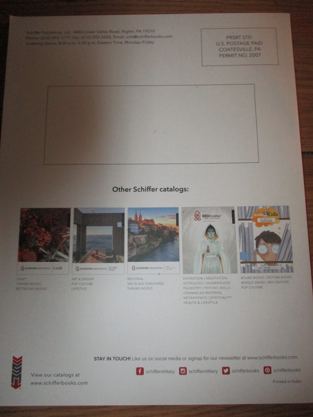 SCHIFFER MILITARY FALL/WINTER 2021 SOFT COVER GUIDE BOOK~116 PAGES