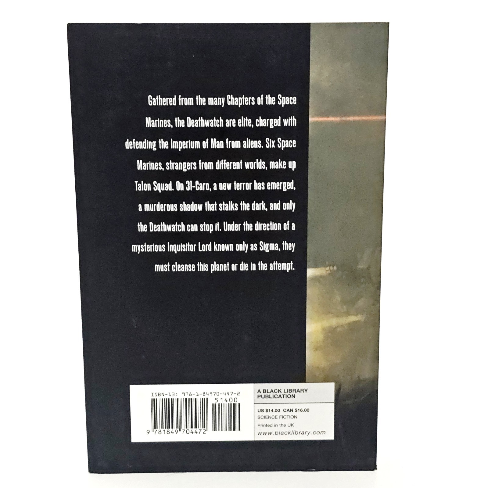 Deathwatch by Steve Parker (2013, Trade Paperback) Warhammer 40k Book