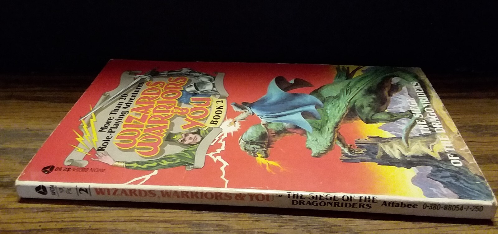 Wizards Warriors and You Book 2 – Siege of the Dragonriders – Solo Adventure