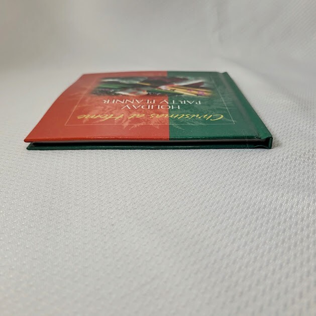Christmas At Home Book HOLIDAY PARTY PLANNER Recipe Stocking Stuffer Gift