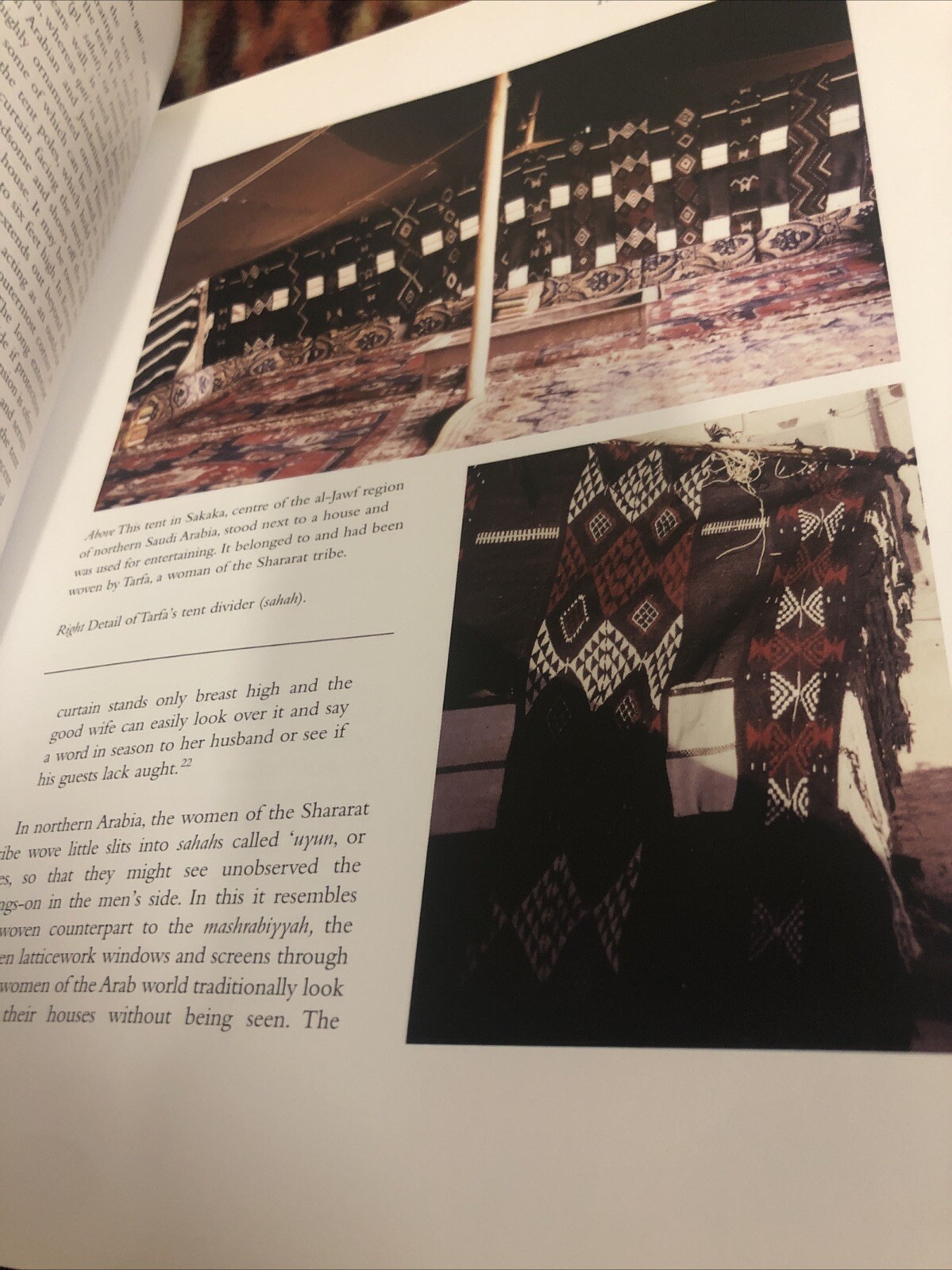 Bedouin Weaving of Saudi Arabia and Its Neighbours by Joy Totah Hilden (2010,…