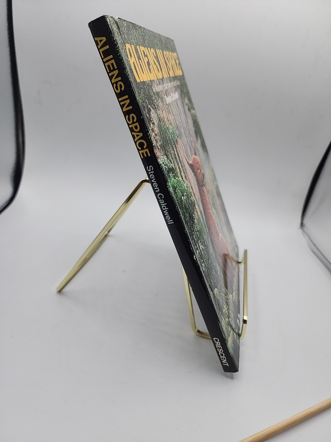 Aliens in Space-Illustrated Sci Fi Book-Steven Caldwell Hardcover 1979 w/DJ 1st