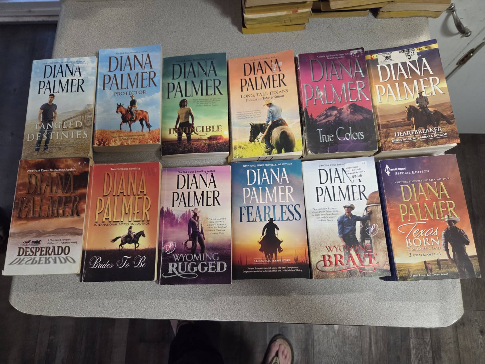 Diana Palmer Lot Of 10 Books 4 Are A 2-in-1 Total 16 Stories Romance