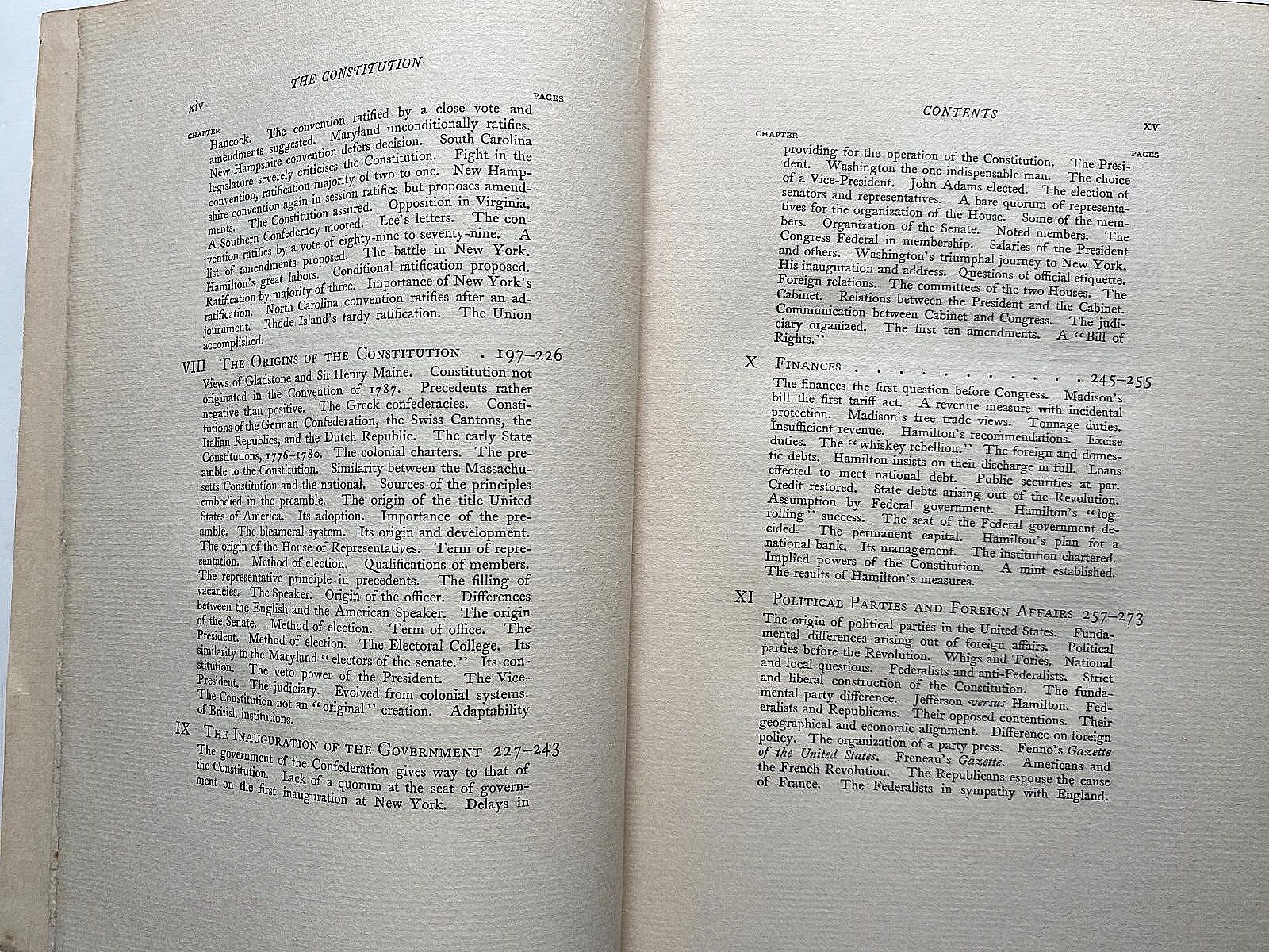 1904 History of North America. The Constitution. 428 pages. Illustrated.