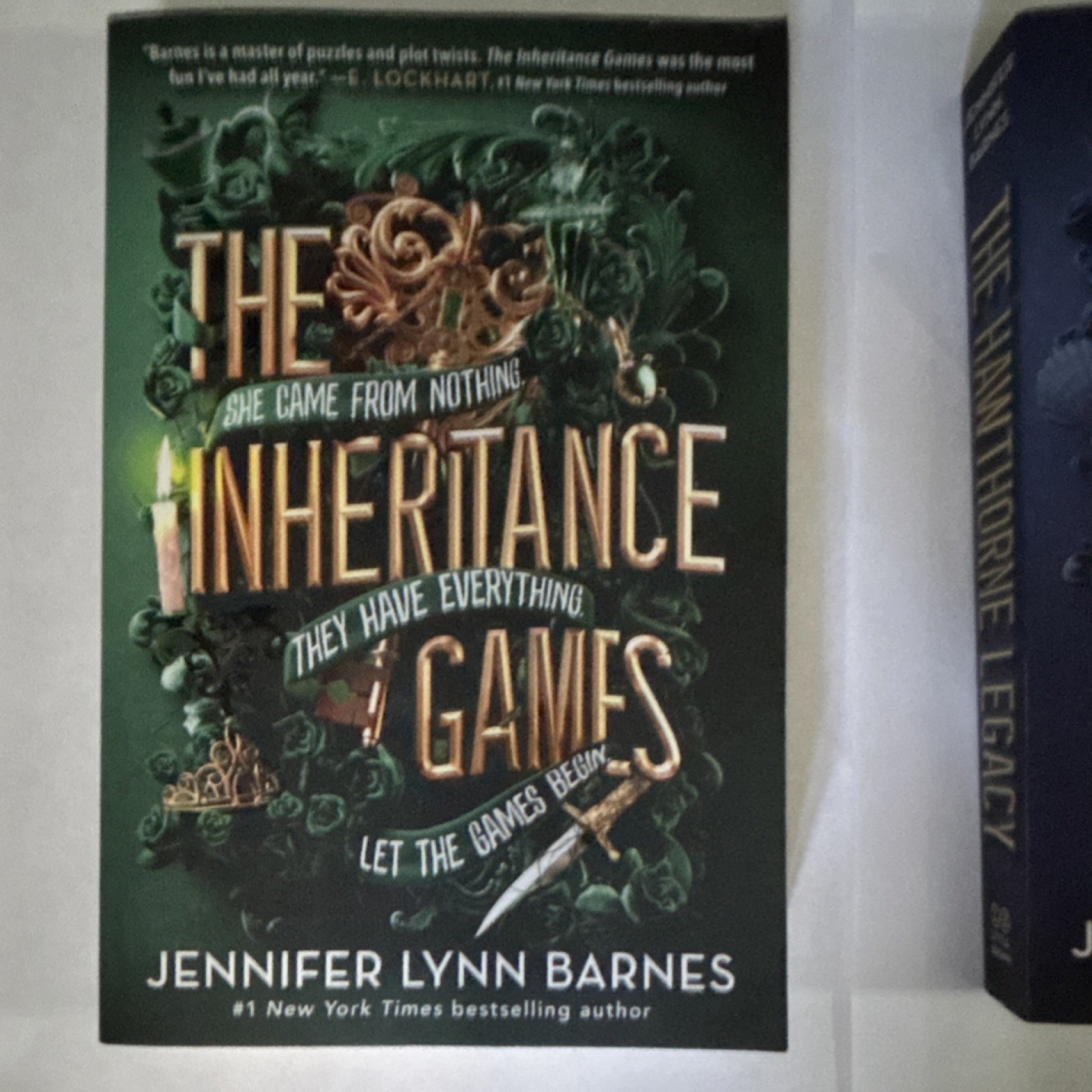 The Inheritance Games Full Series by Jennifer Lynn Barnes, Paperback, YA Myste…