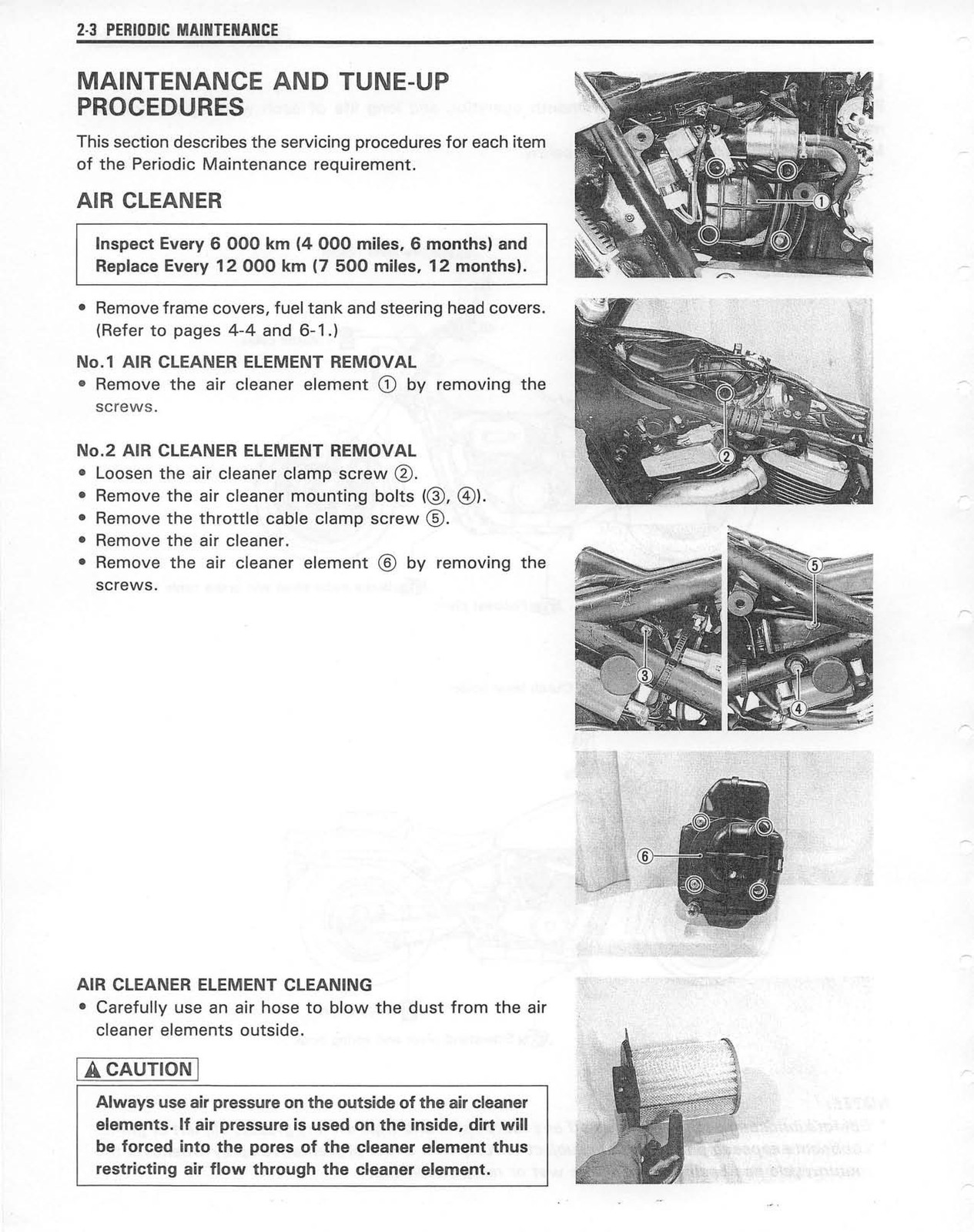 SUZUKI VZ800 Marauder Motorcycle Service Manual 1998-2004 – WIRE BOUND – COVERS