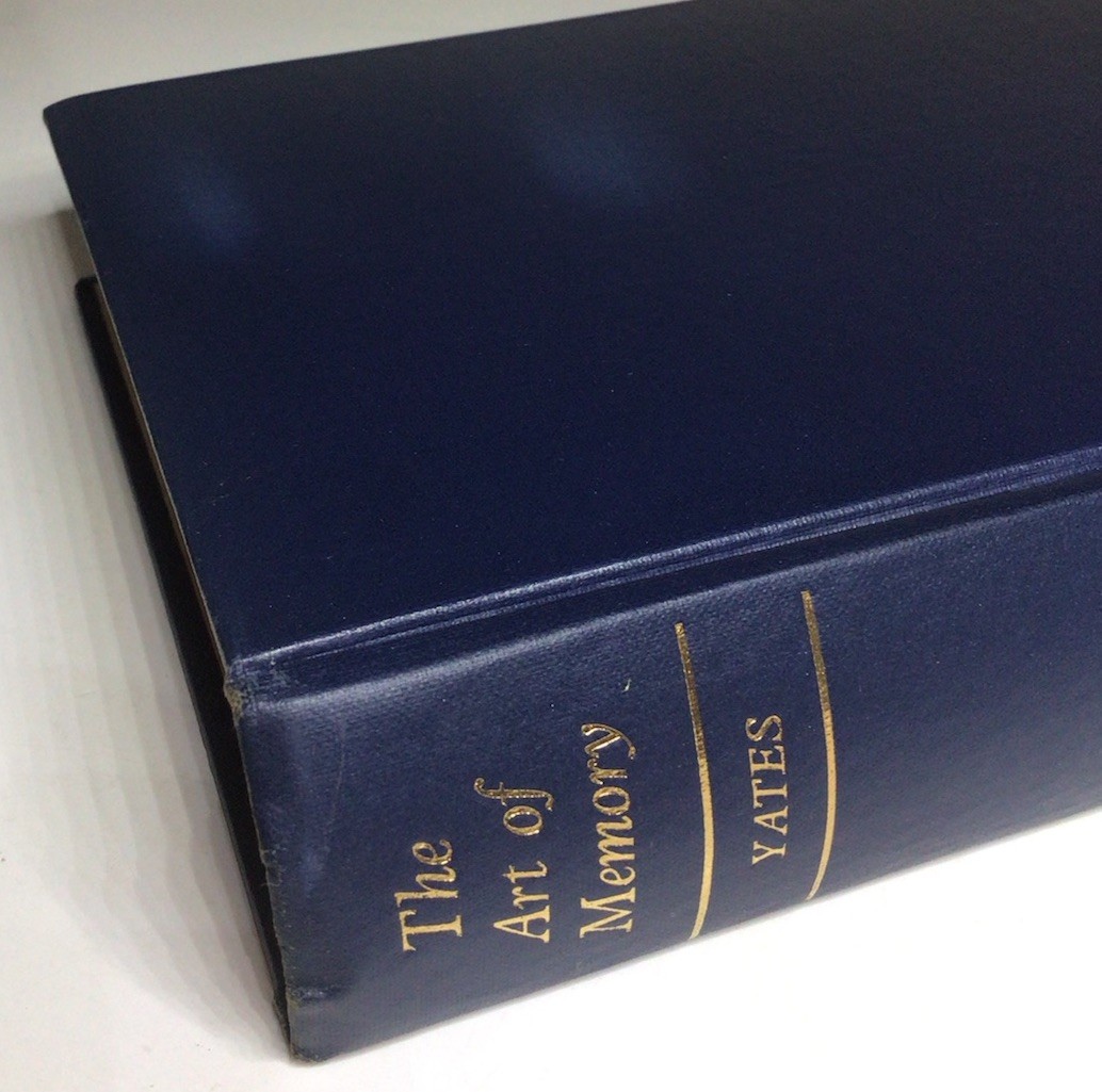 The Art Of Memory Frances A Yates 1966 Hardcover Dust Jacket