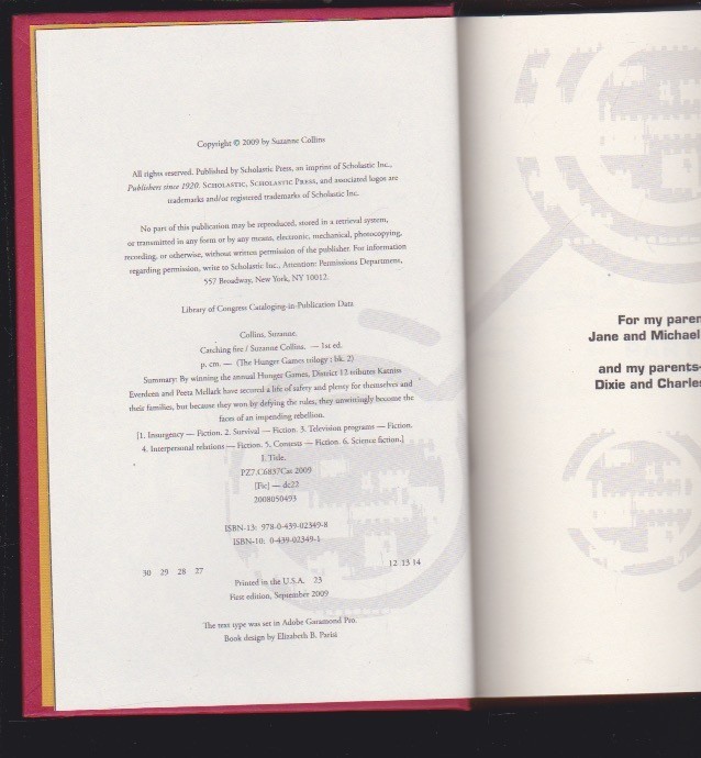 The Hunger Games Trilogy – by Suzanne Collins Hardcover – Boxed Set 1st Ed. LN