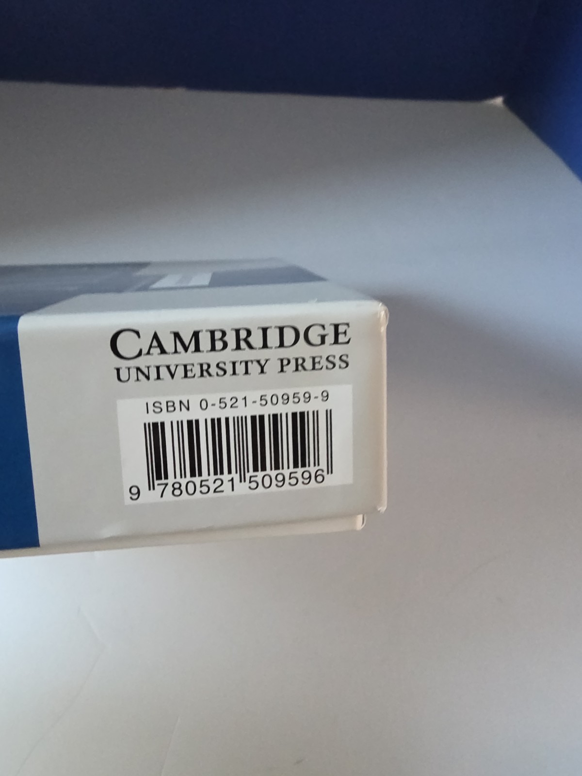 Cambridge KJV Reference Bible Genuine Black Calfskin Leather CD267 In Box