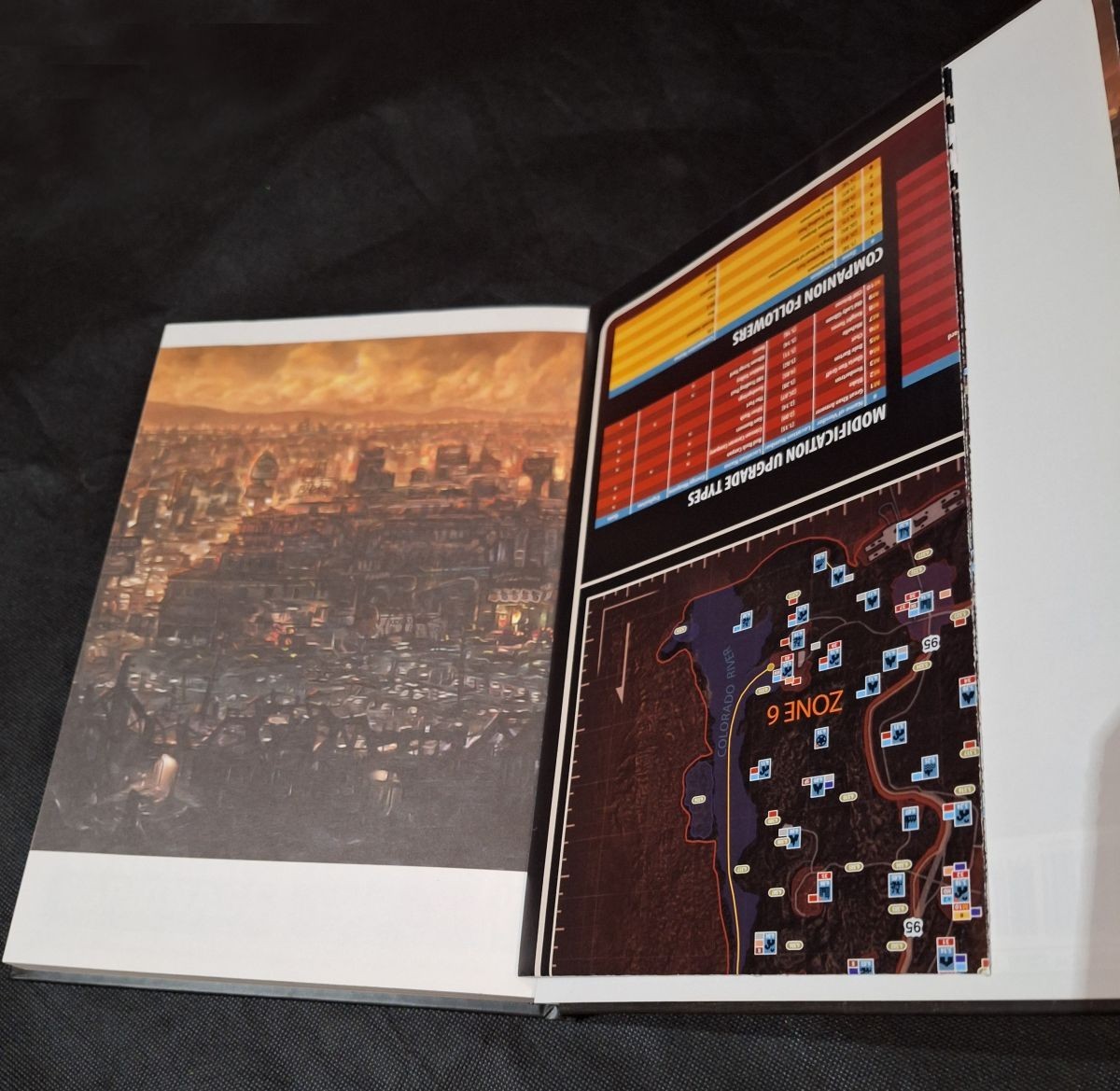 Fallout New Vegas Official Game Guide Collector’s Edition with map