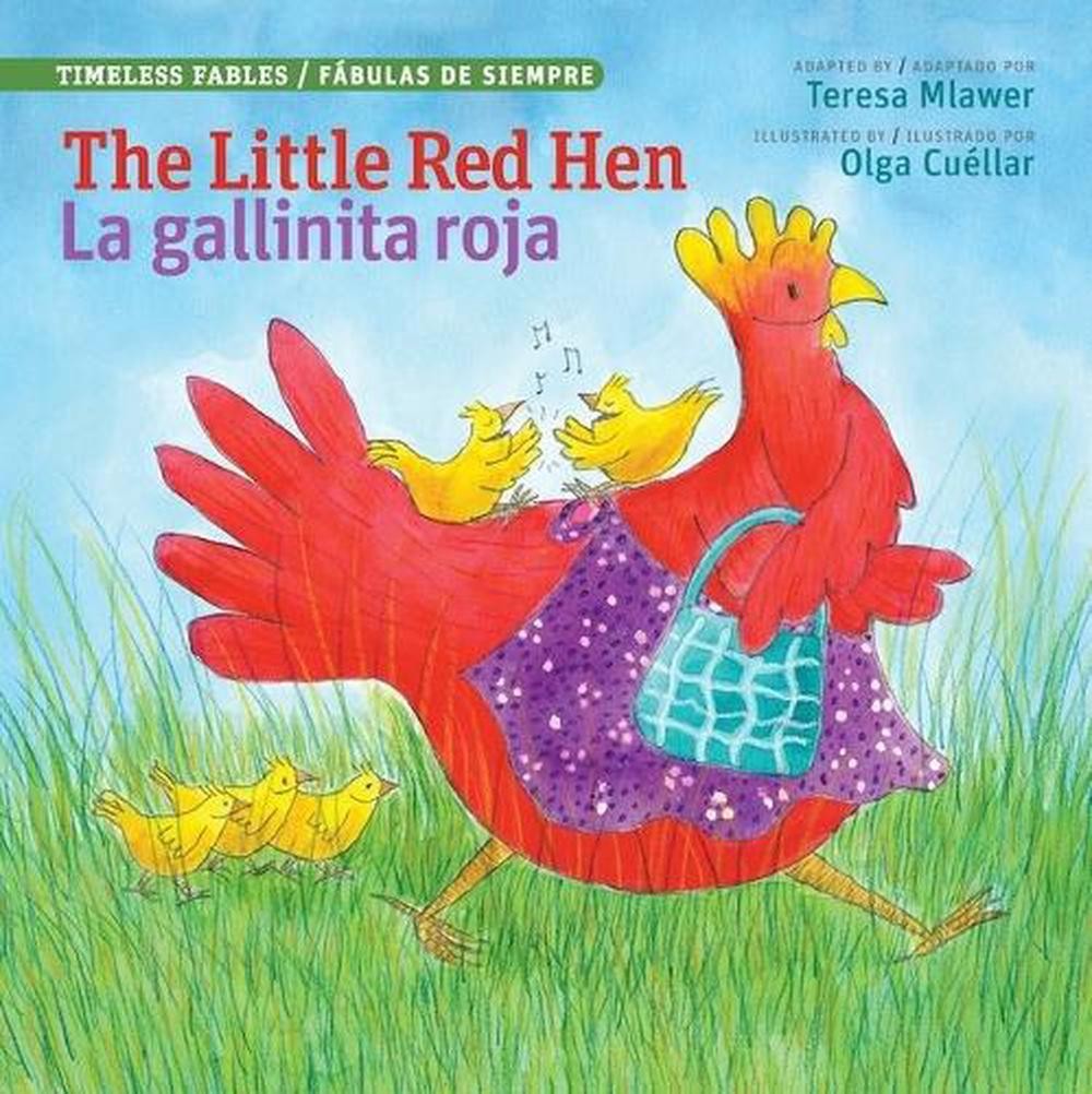 Little Red Hen / La Gallinita Roja by Teresa Mlawer (Multiple languages) Paperba