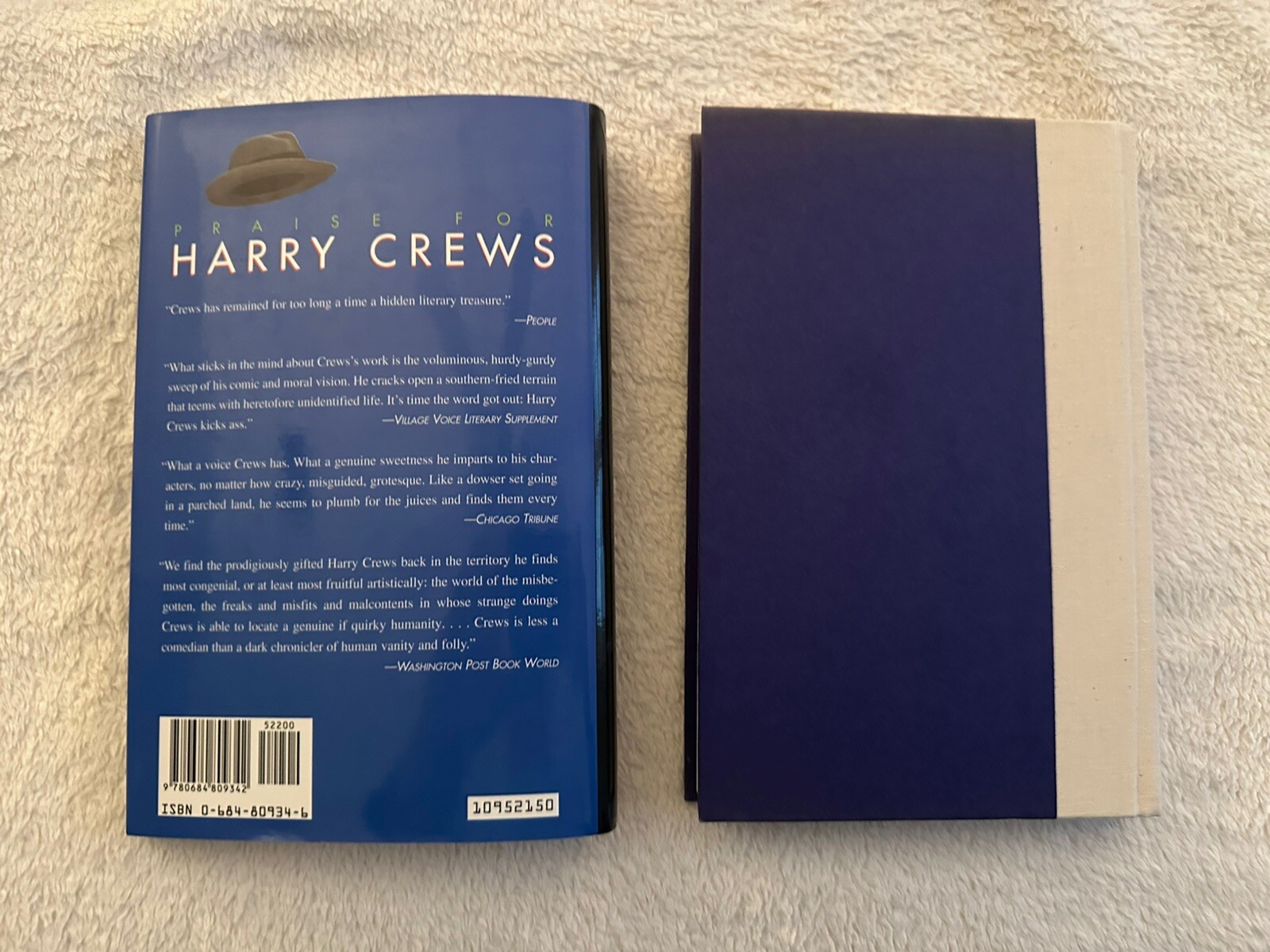 Signed 1st/1st THE MULCHING OF AMERICA by Harry Crews 1995 hardcover