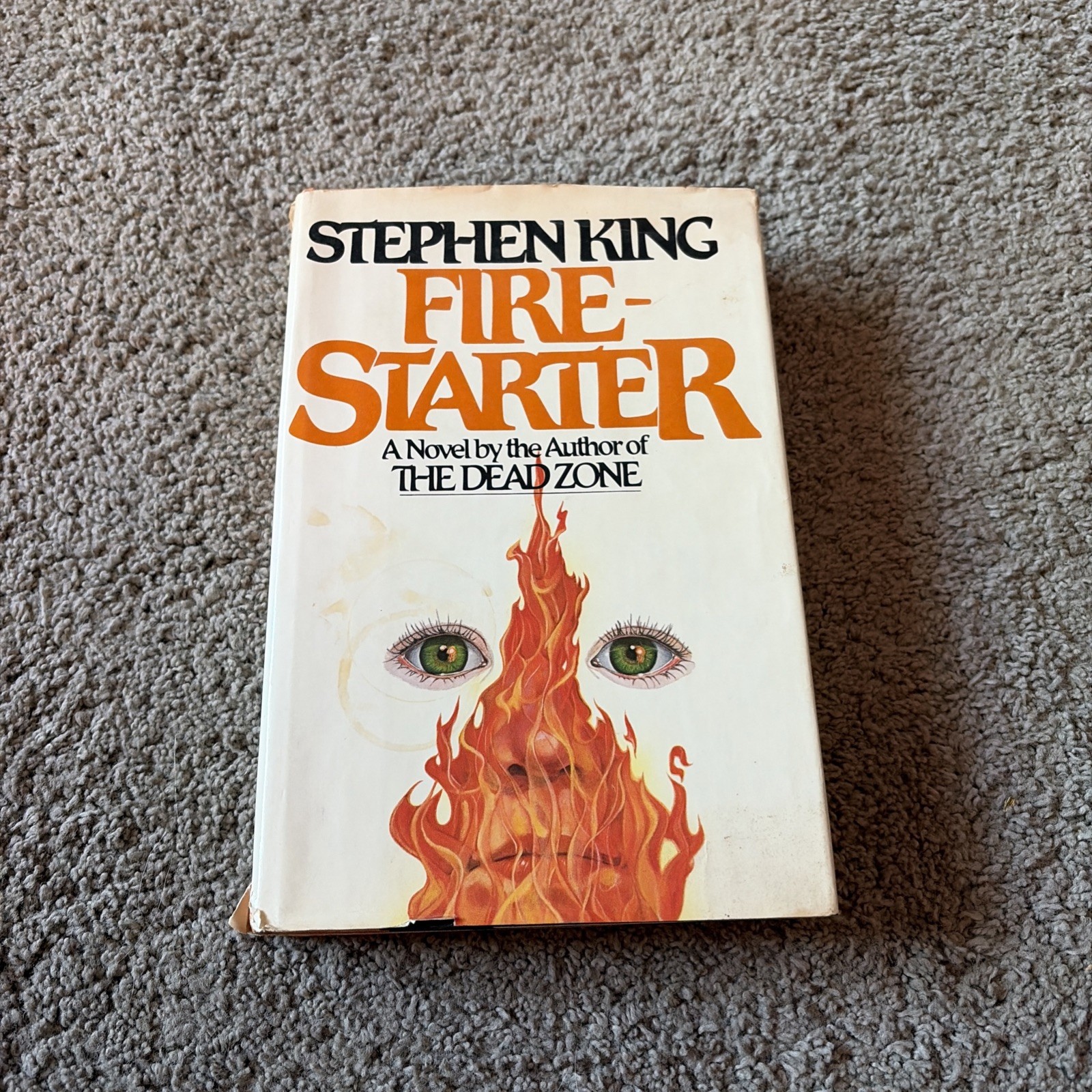Firestarter Stephen King First Edition HCDJ 1980 Viking Press $13.95 DJ