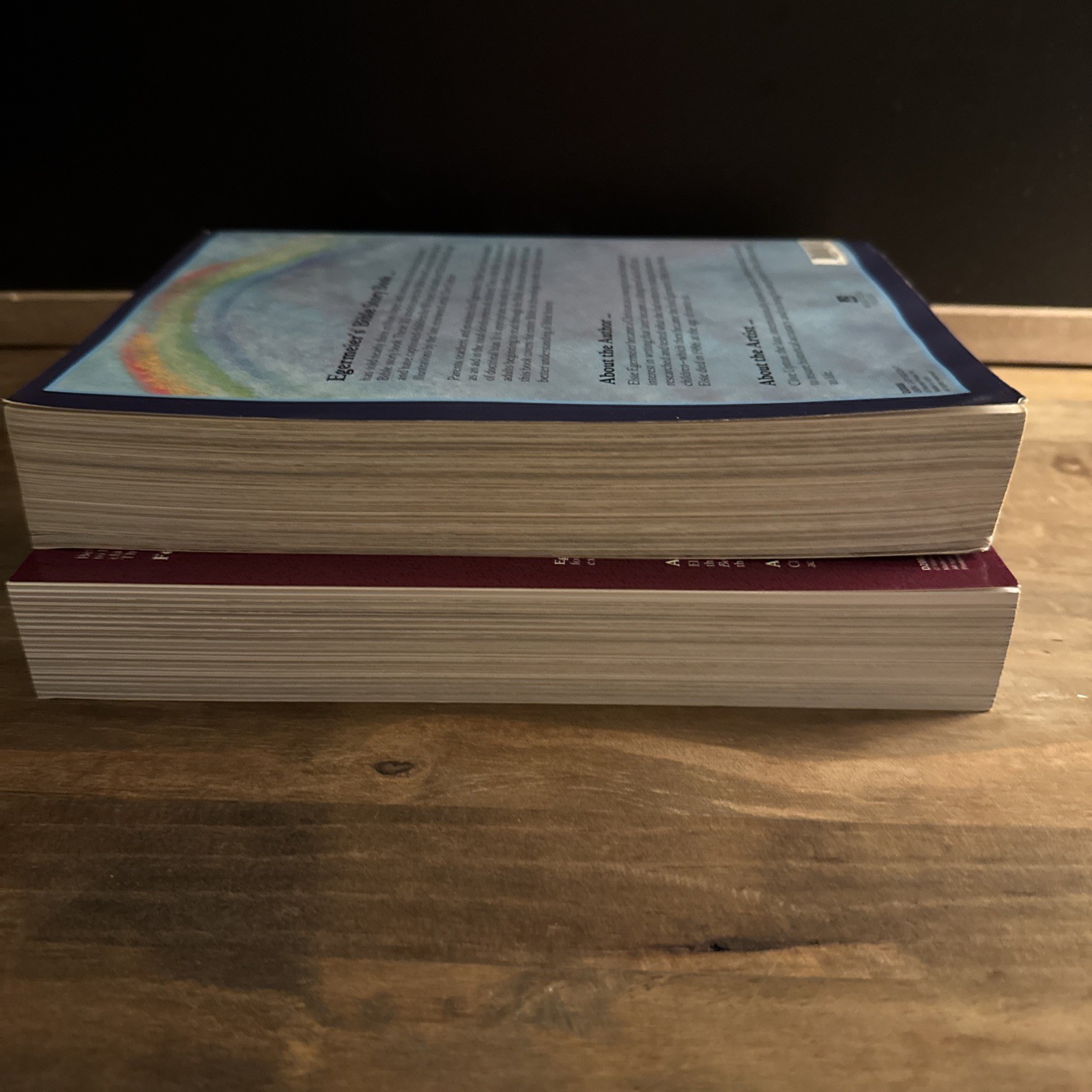 Set Of 2 Egermeier’s Bible Story Book – Paperback By Elsie Egermeier – VERY GOOD
