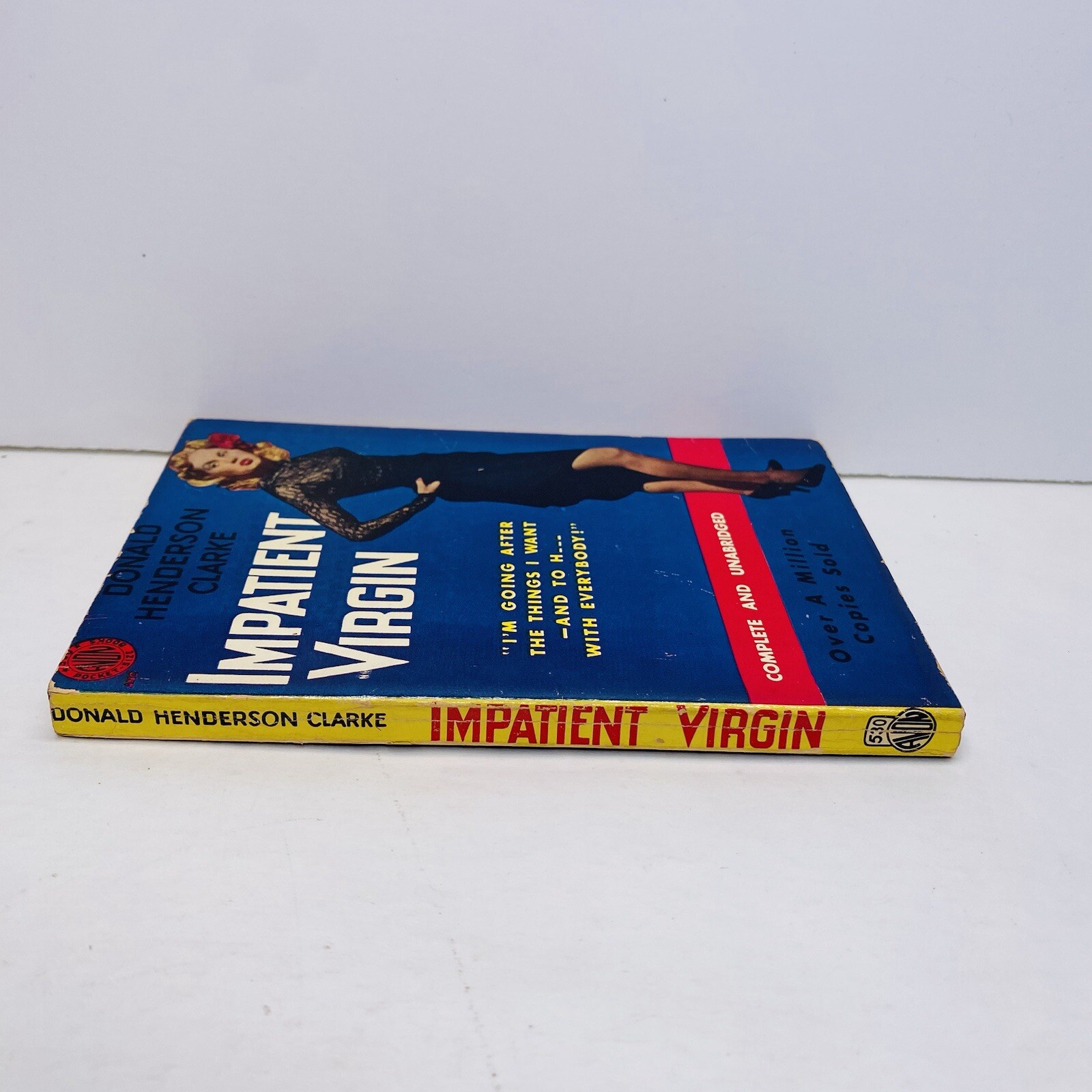Donald Henderson Clarke Impatient Virgin 1931 Avon Vintage Pulp Sleaze Complete