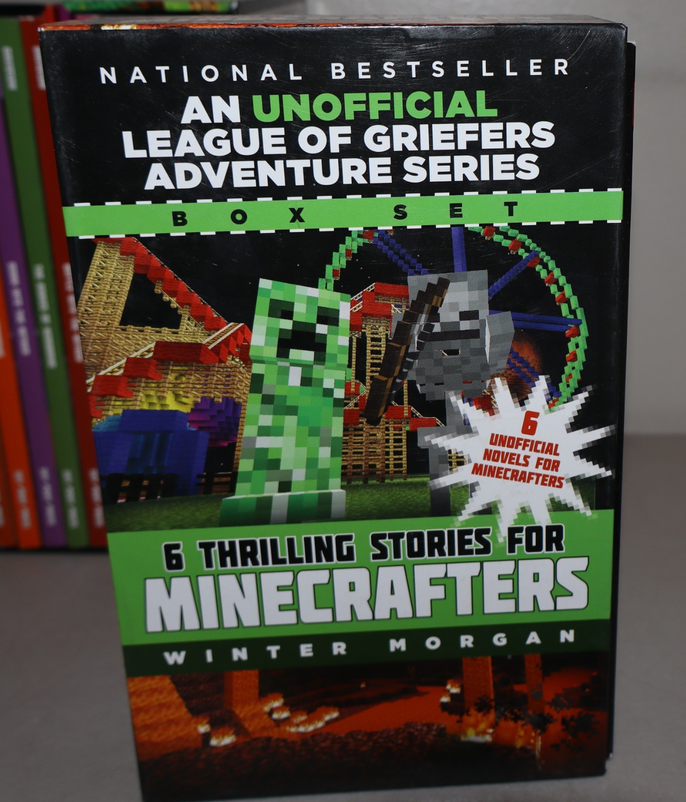 Lot of Minecraft 29 Books Sets & Singles + 2 Toys