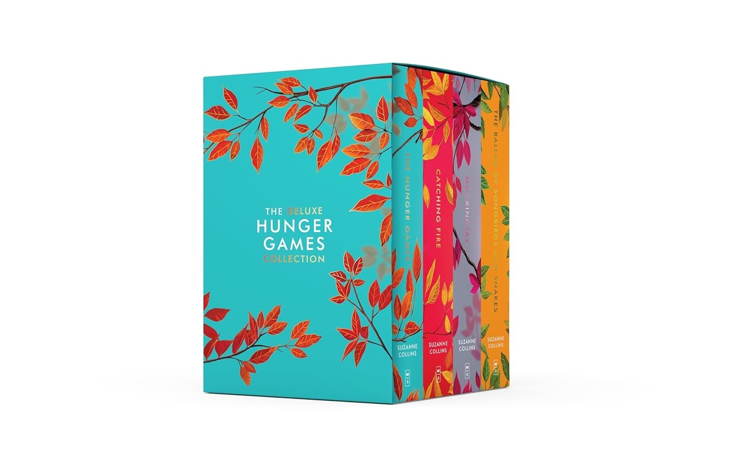 Hunger Games Box Set (Deluxe Edition with Stenciled Edges) by Suzanne Collins…