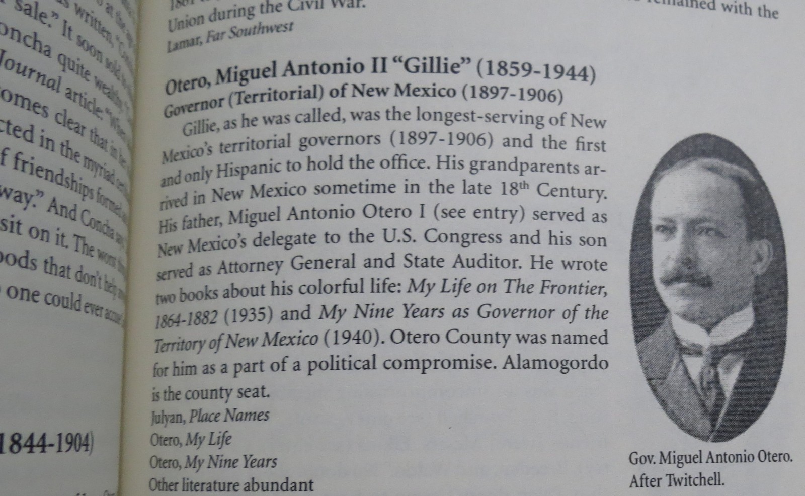 NEW MEXICO A Biographical Dictionary 1540-1980 Don Bullis ARMY Gallup LINCOLN