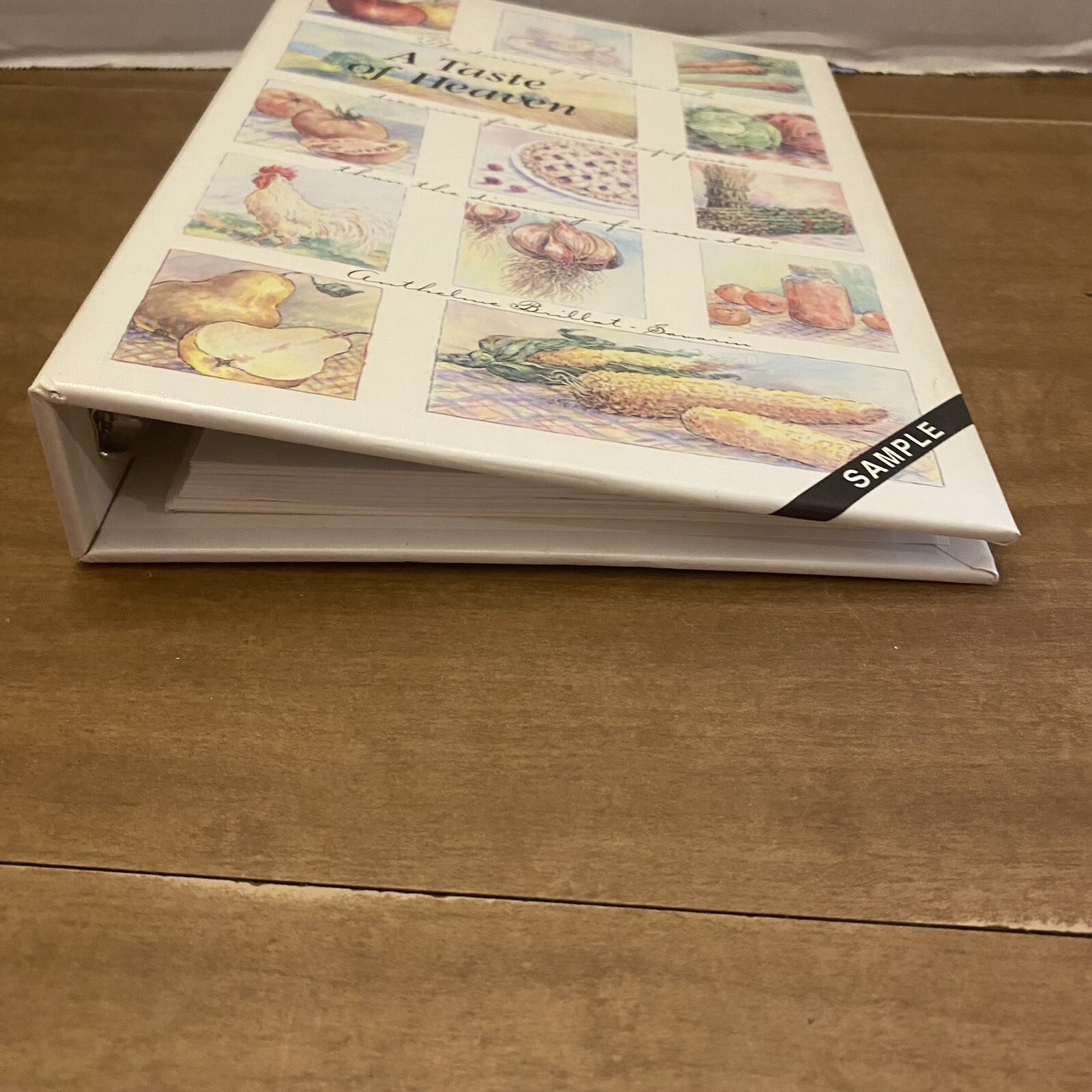 Morris Press Sample Cookbook 2 Ring Binder A Taste Of Heaven