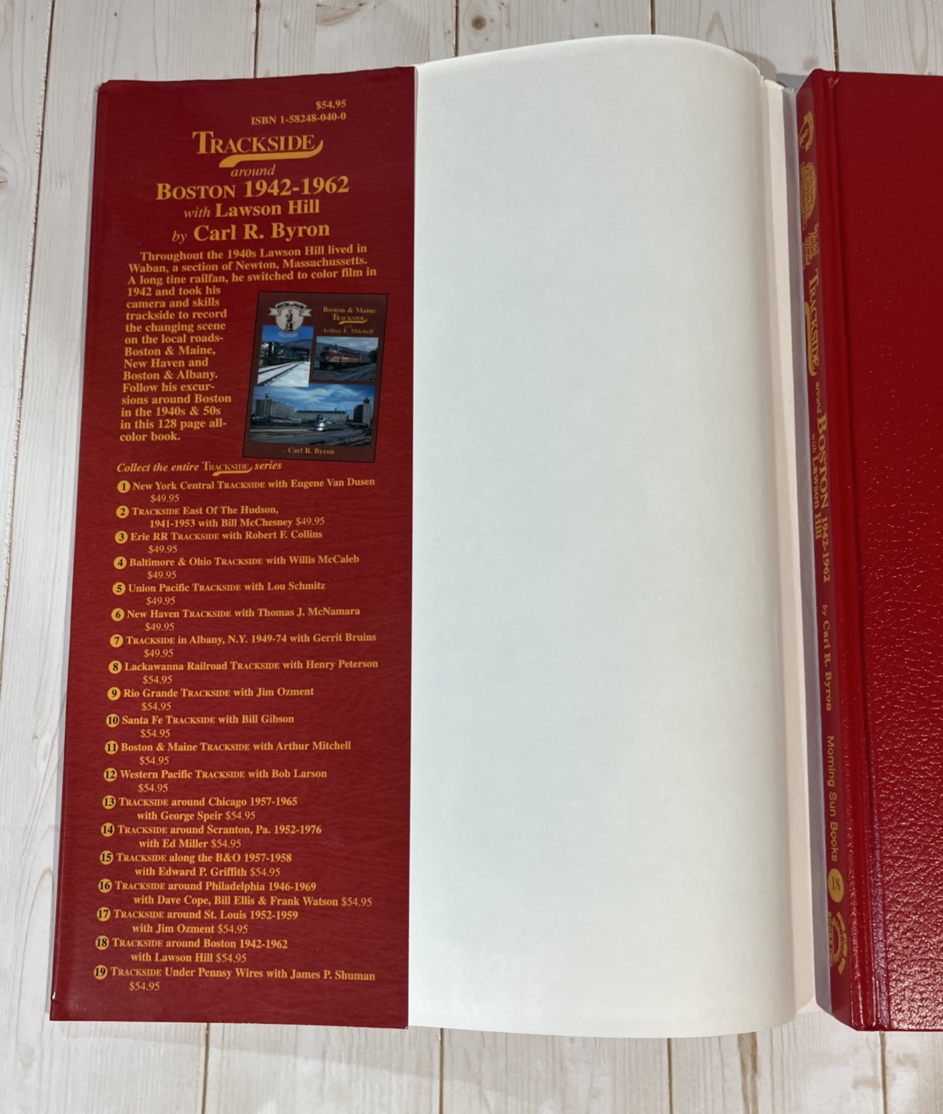 Trackside Around Boston 1942-1962 With Lawson Hill By Carl R. Bryon – 2000 HCDJ