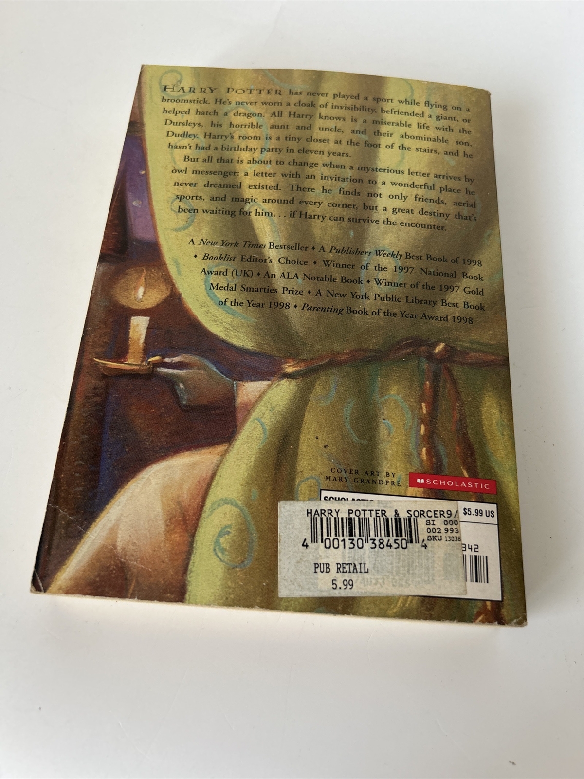Harry Potter Ser.: Harry Potter and the Sorcerer’s Stone by J. K. Rowling (1998,