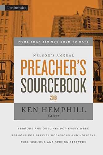 Nelson’s Annual Preacher’s – Paperback, by Thomas Nelson; Hemphill – Very Good