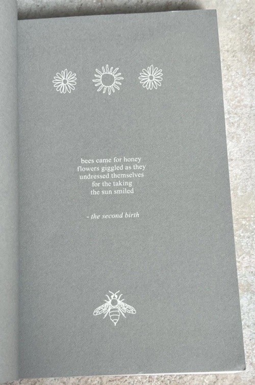 THE SUN AND HER FLOWERS BY RUPI KAUR