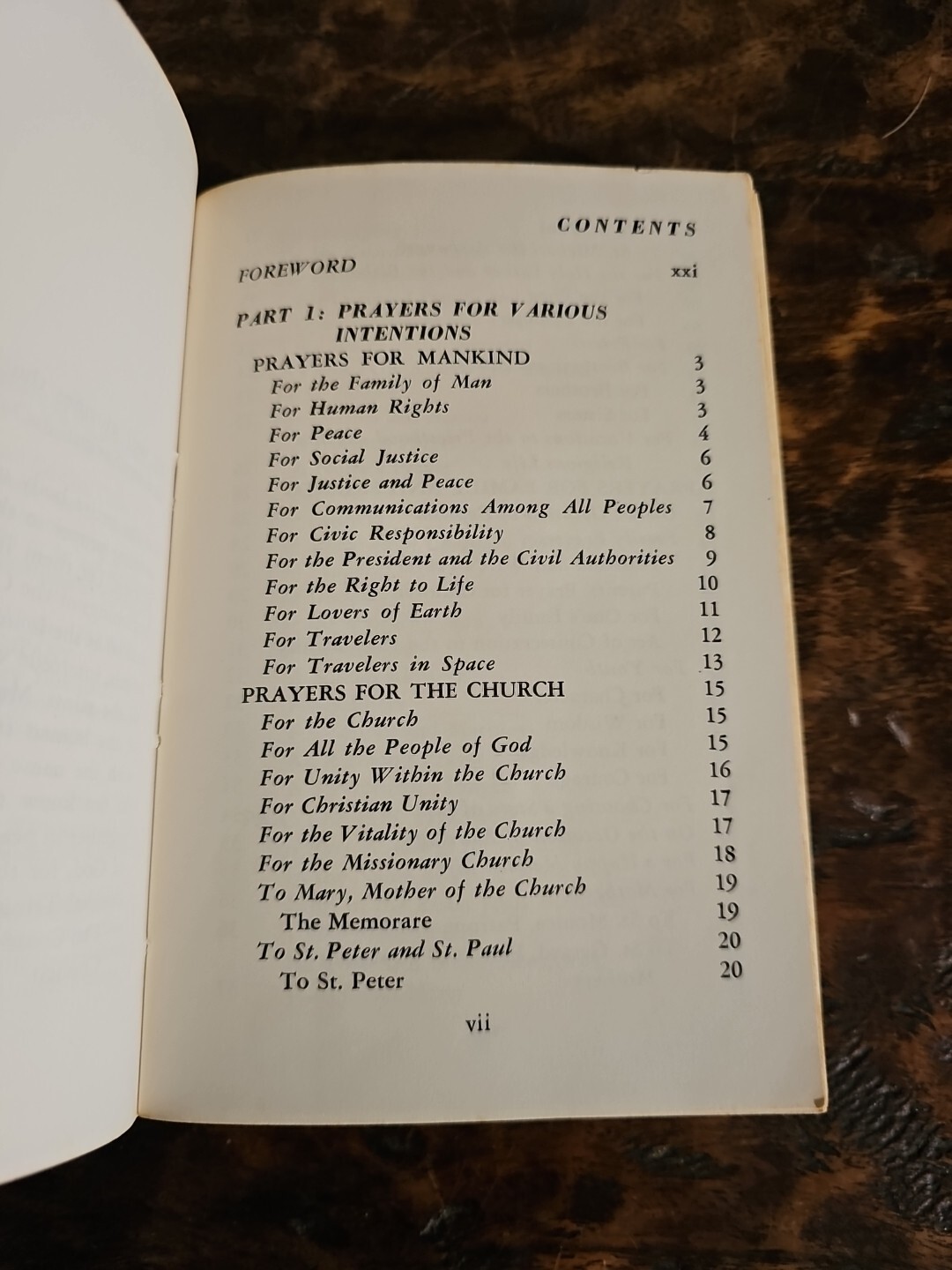 Prayers For Today Compiled By Terence Cardinal Cooke 1971
