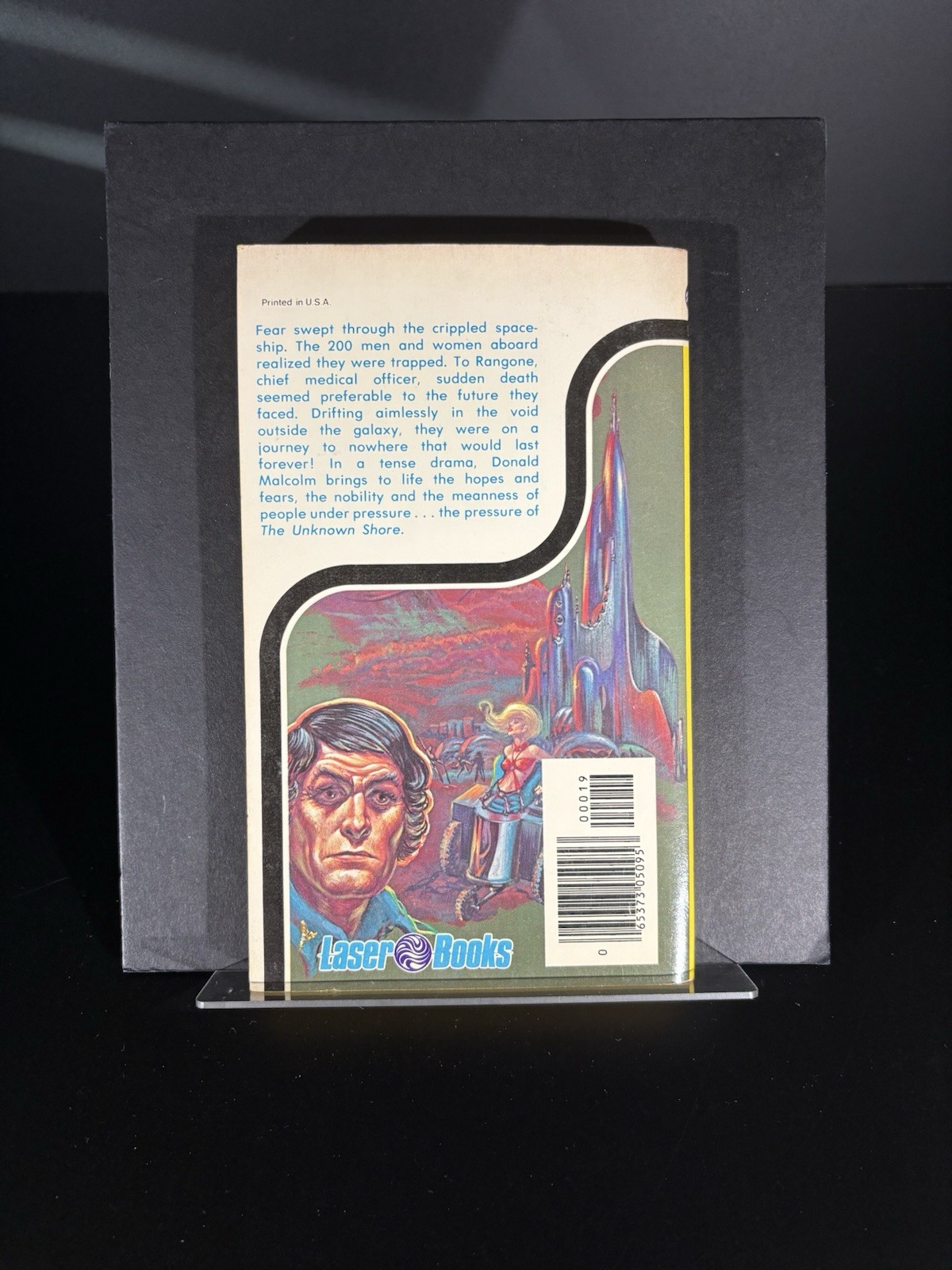 The Unknown Shore by Donald Malcolm Paperback 1976 Laser Books #19