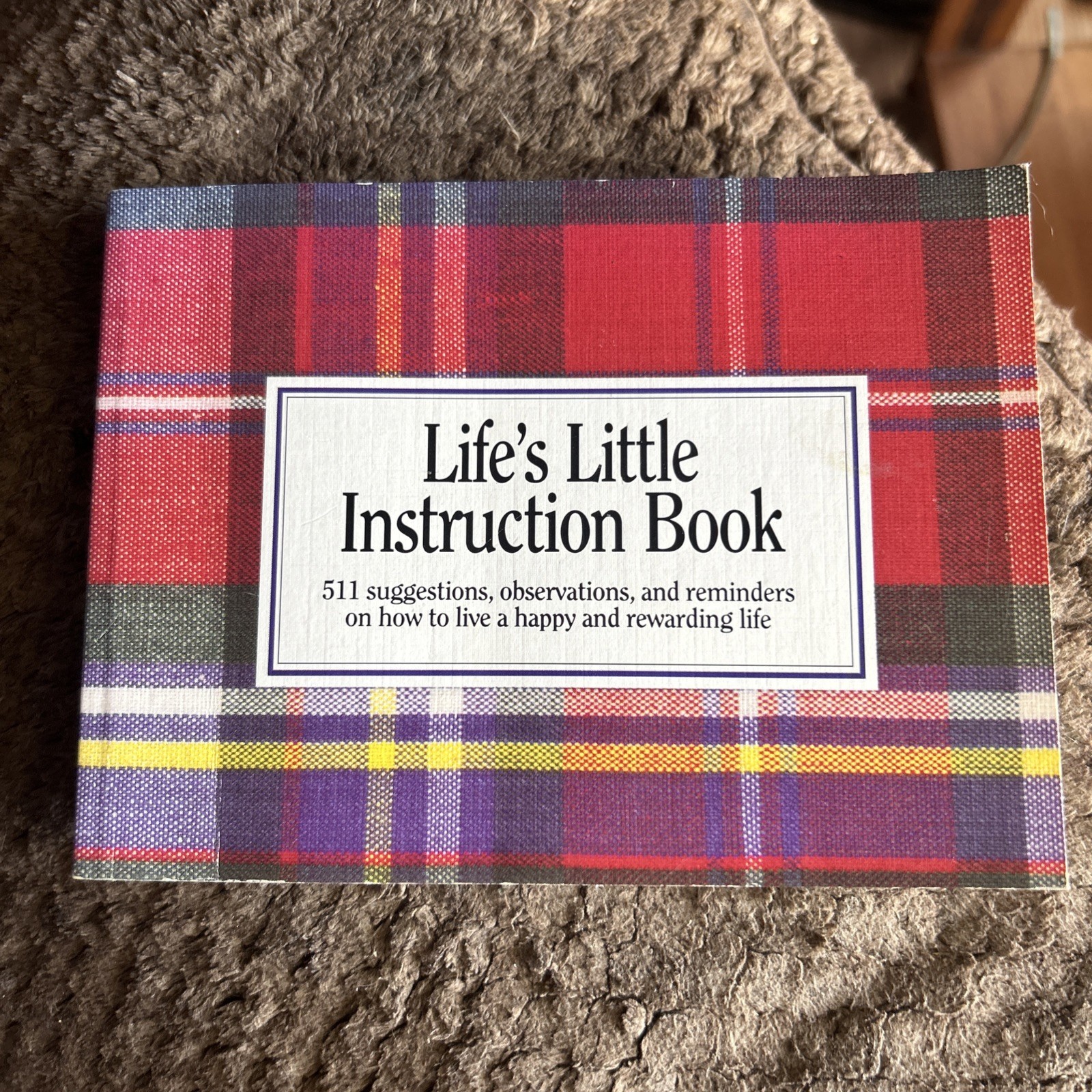 Life’s Little Instruction Book: 511 suggestions, observations, and reminders on