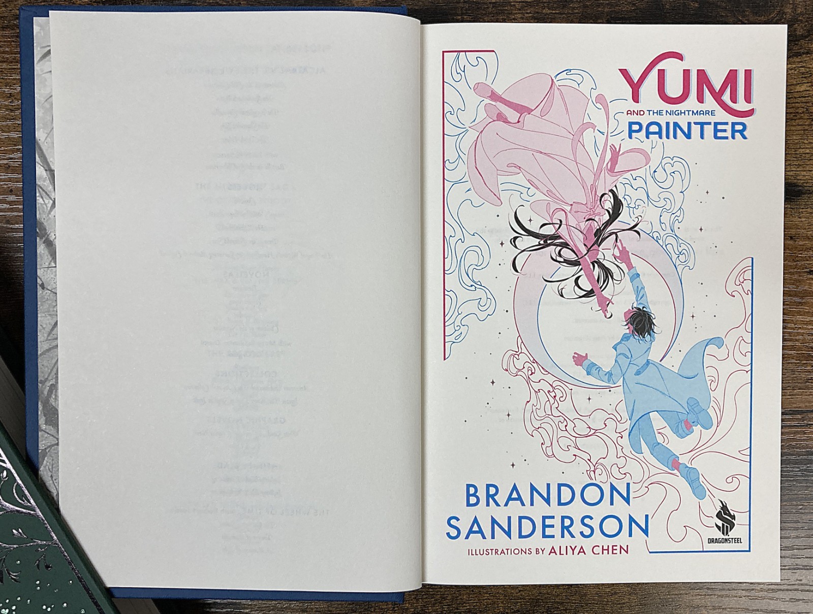 4 Brandon Sanderson Secret Projects Tress/Frugal/Sunlit Man/Yumi HC LikeNEW