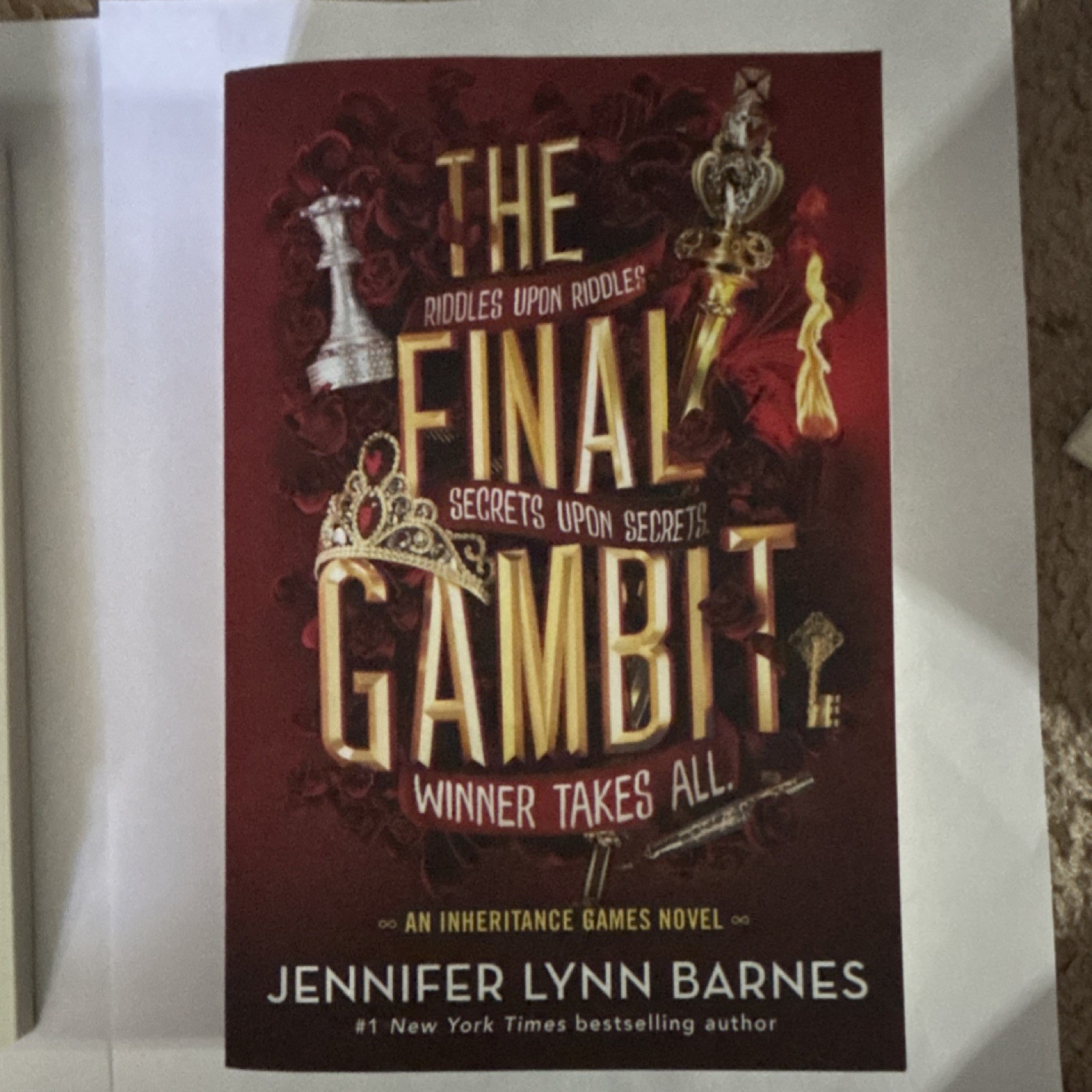 The Inheritance Games Full Series by Jennifer Lynn Barnes, Paperback, YA Myste…