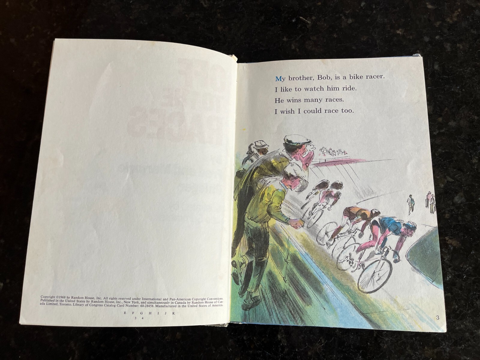Vintage Off to the Races by F M Phleger Dr Seuss hardcover book 6.75″ x 9.25″ #3