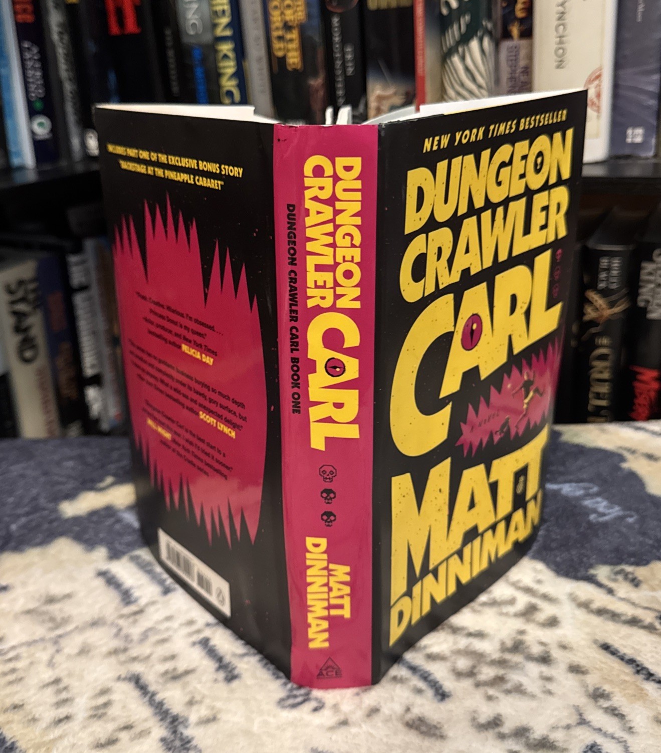 Dungeon Crawler Carl – Matt Dinniman (2024, Hardcover) First Ace Edition, G