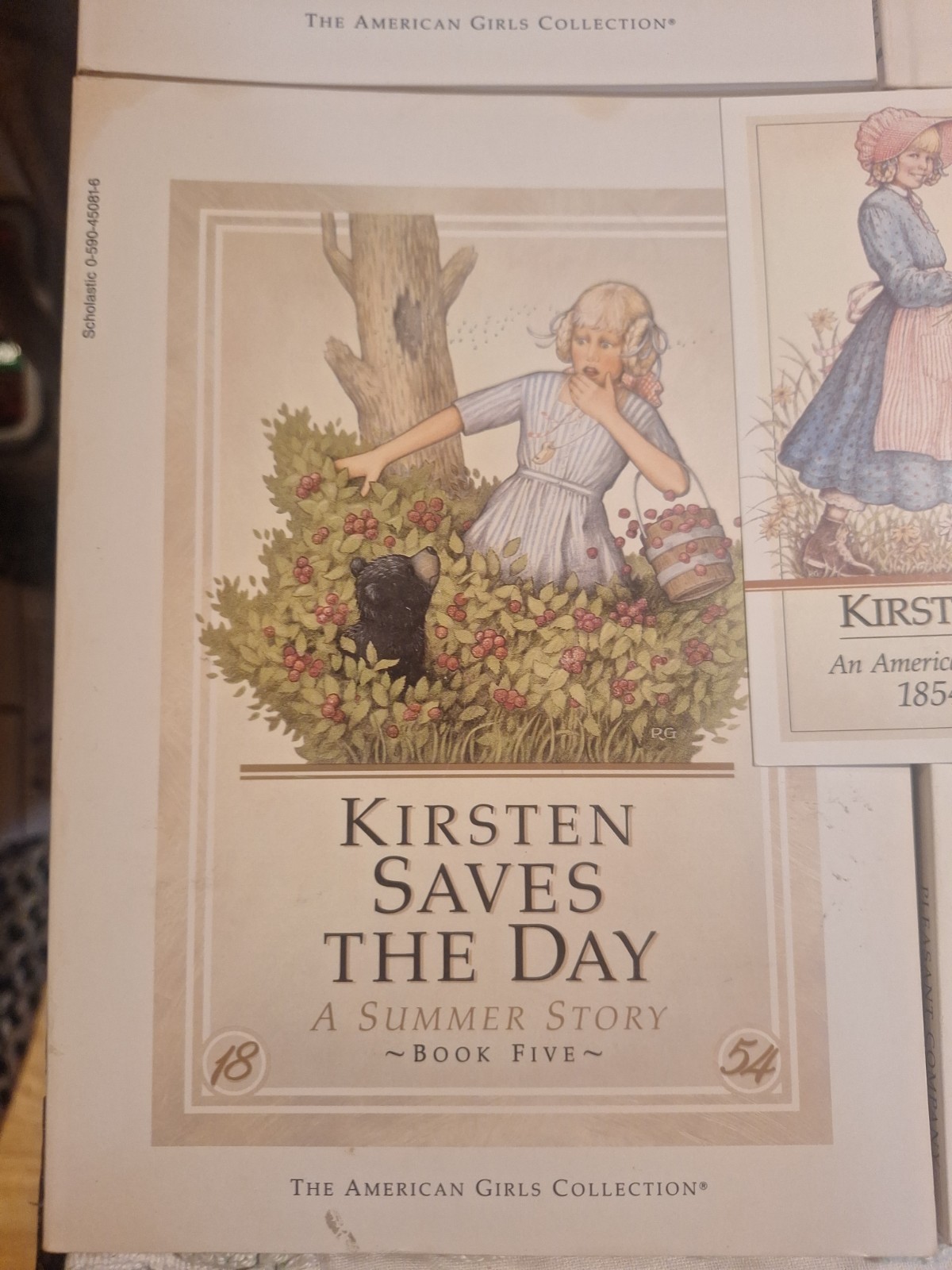 The American Girls Collection Book Lot Kirsten
