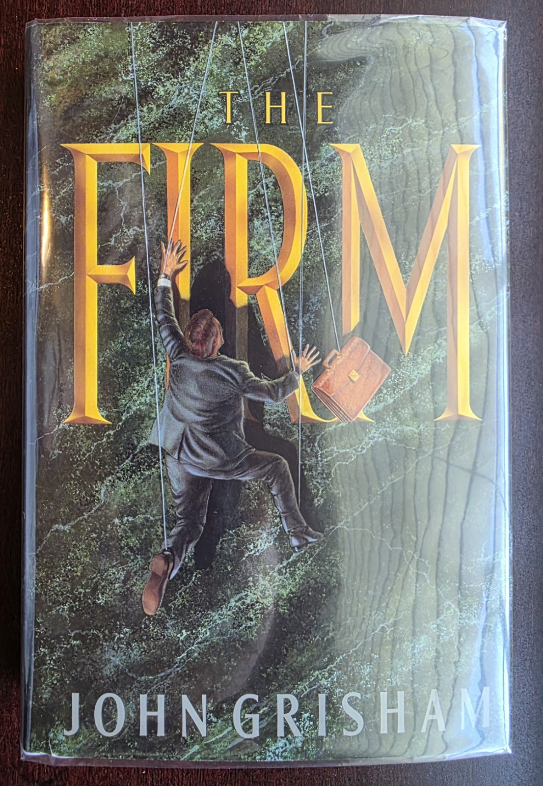 Firm : A Novel by John Grisham (1991, Hardcover) Mylar cover- HB DJ- Nice!