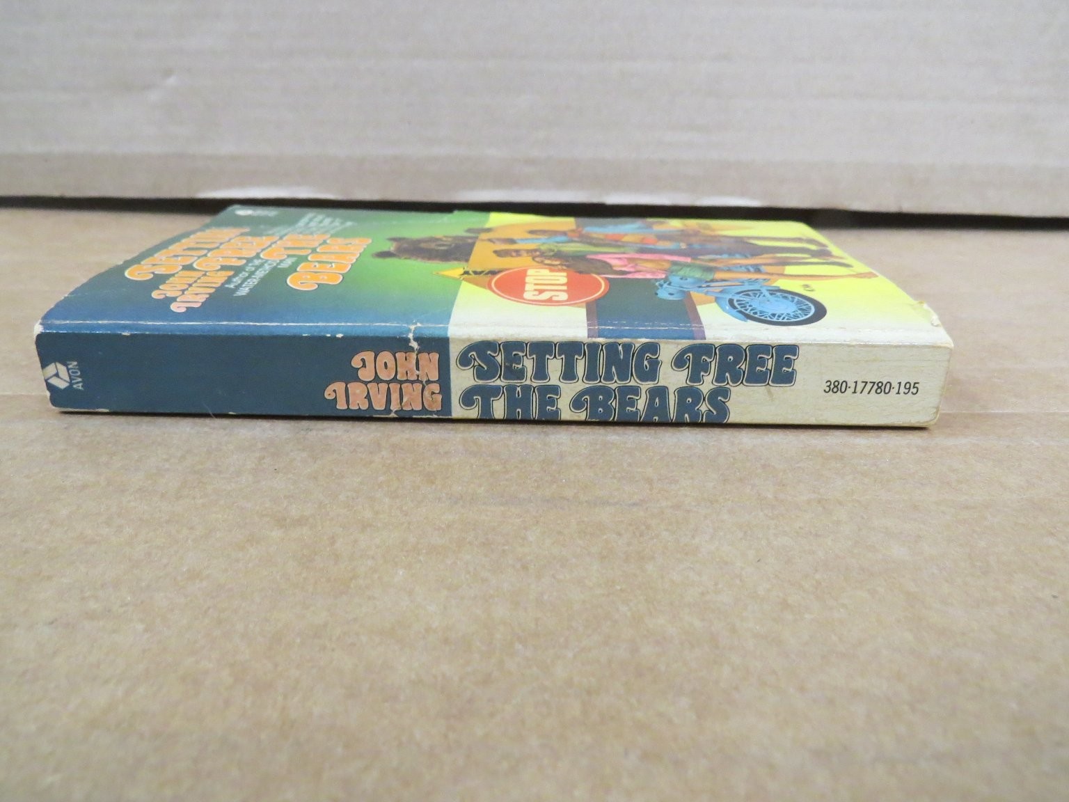 Setting Free the Bears John Irving 1974 First Avon Printing Paperback Novel