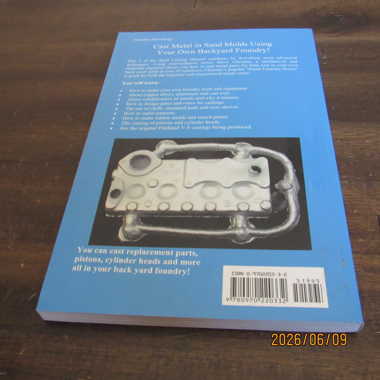 Lot 3-Secrets Green Sand Casting-Practical Manual-Tim McCreight-Metal-Chastain